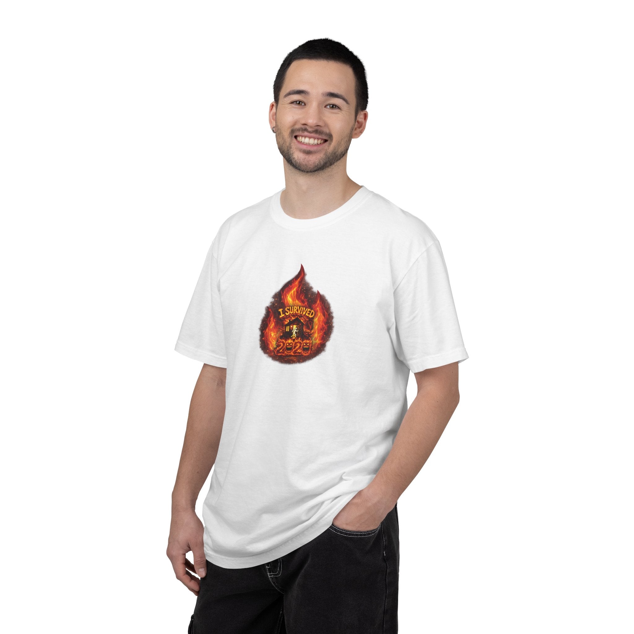I Survived 2020 — WILDFIRES S2:E1: Director's Cut "Berry Creek" Memorial Unisex Garment-Dyed T-shirt