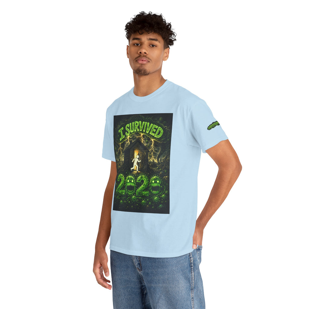 I Survived 2020 — S1:E5 "Delivery Doomsday" | Pandemic Edition Unisex Heavy Cotton Tee (SPECIAL EDITION)