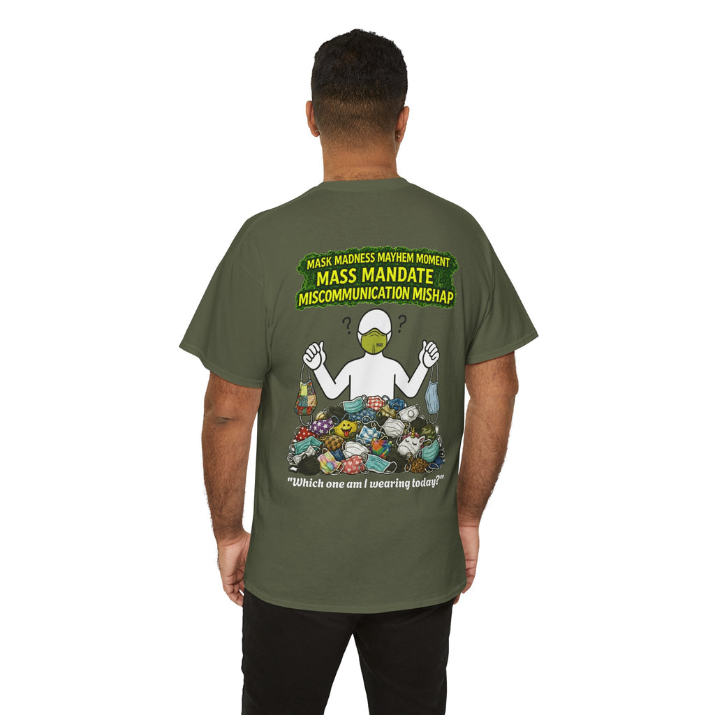 I Survived 2020 — PANDEMIC S1:E4: Director's Cut "Mask Madness" Unisex Heavy Cotton Tee