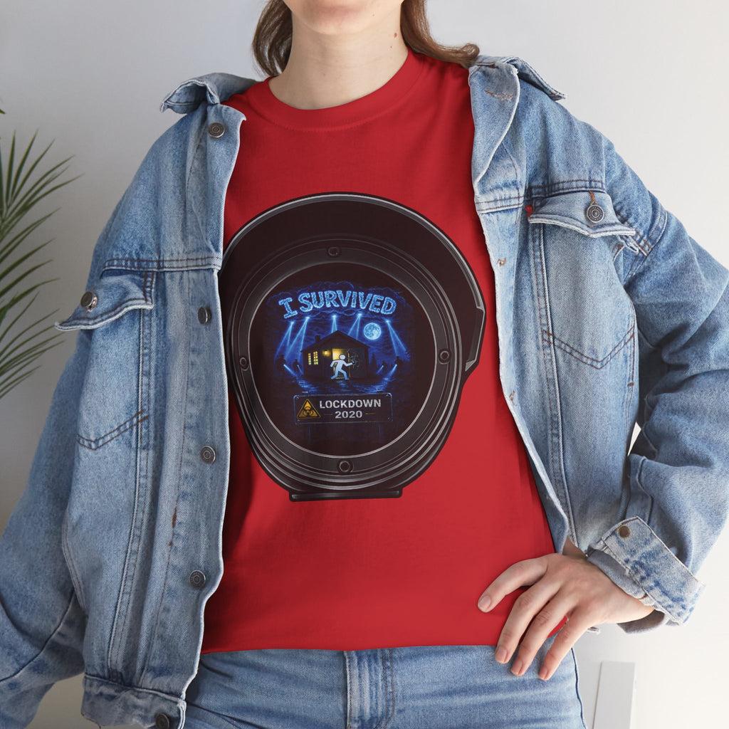 I Survived 2020 — Director's Cut S3:E1 "Quarantine" | Lockdown Edition Documentary Unisex Heavy Cotton Tee (SPECIAL EDITION)
