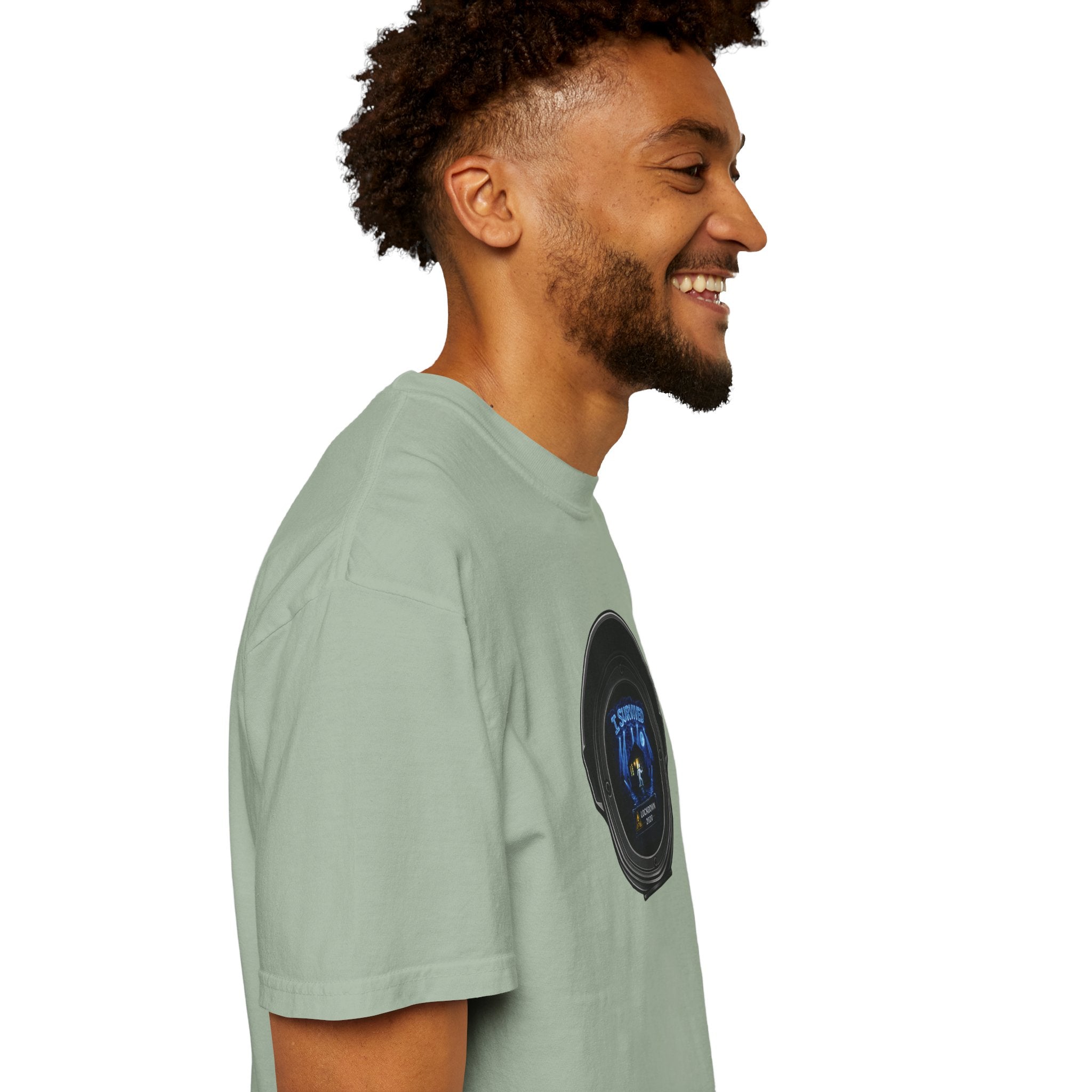 I Survived 2020 —  LOCKDOWN S3:E3: Director's Cut "Remote Schooling" Unisex Garment-Dyed T-shirt