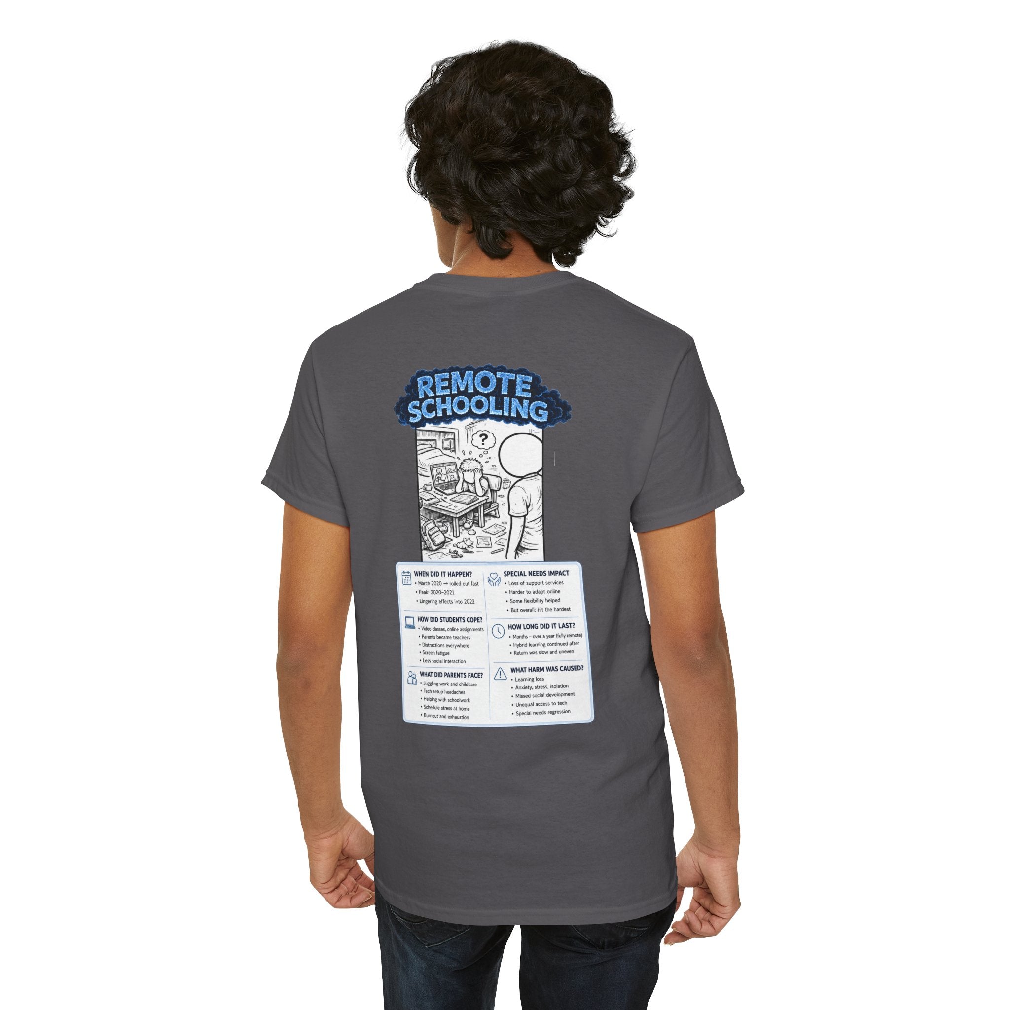 I Survived 2020 — LOCKDOWN S3:E3: "Remote Schooling" Documentary Tee