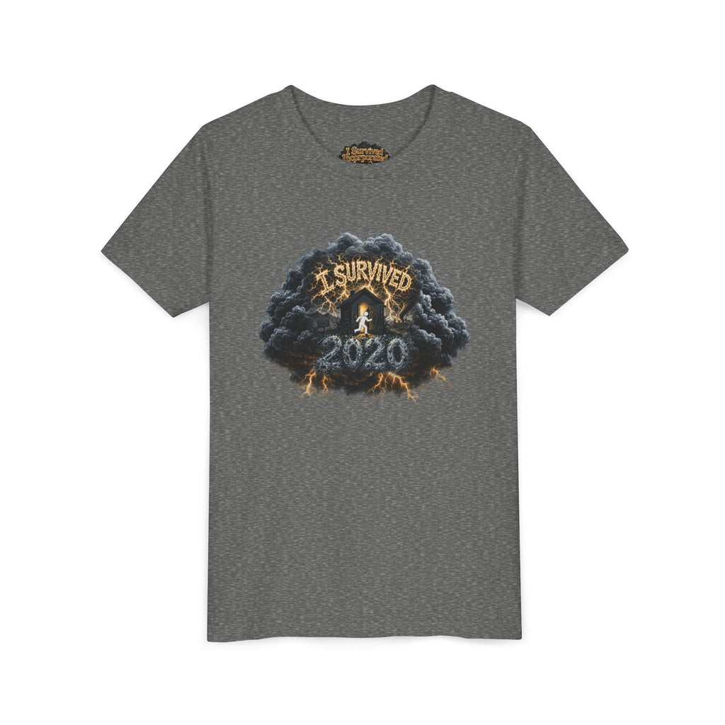 I Survived 2020 — Director's Cut Original Design Teaser Tee | Season 1 Premiere Drop Youth Short Sleeve Tee