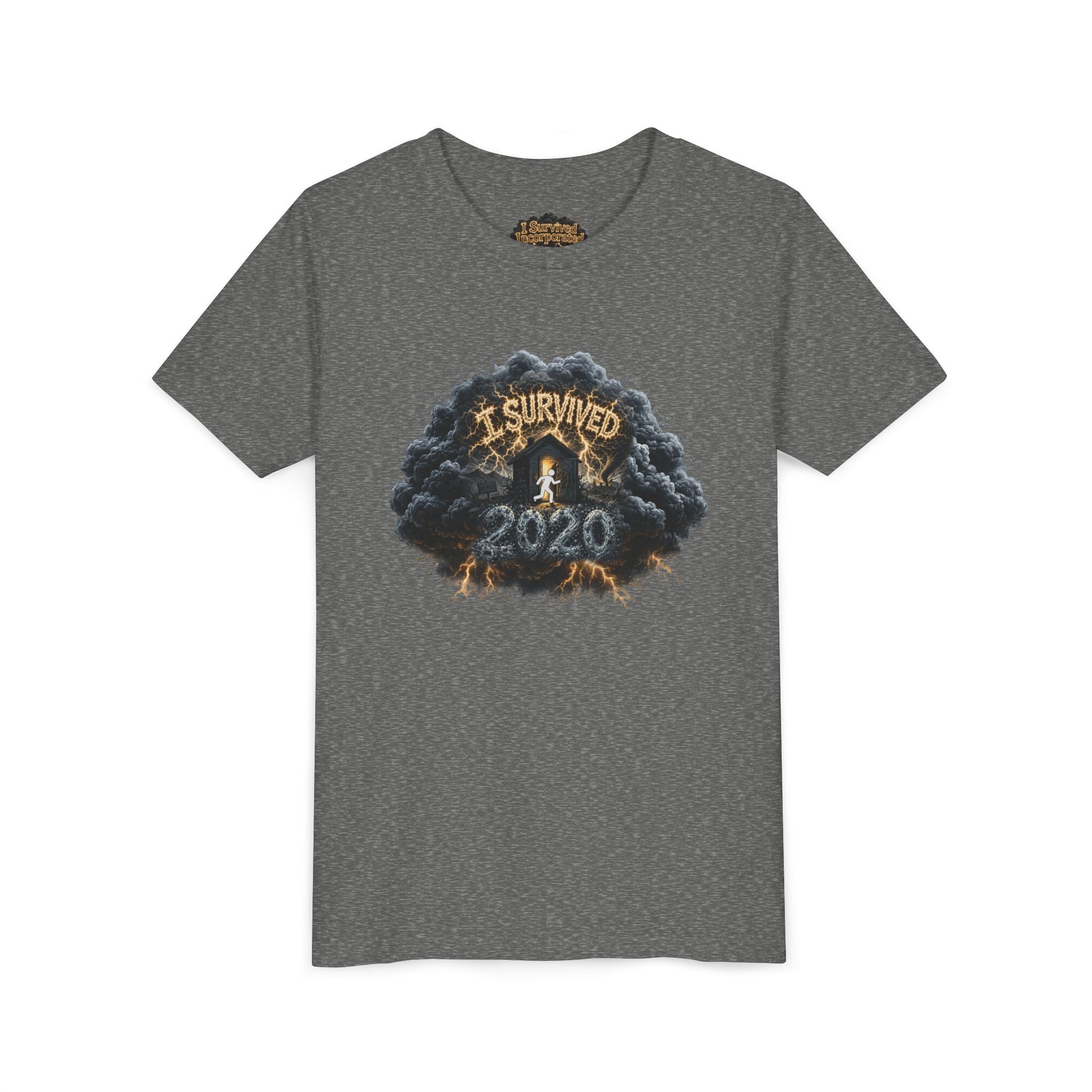I Survived 2020 — Director's Cut Original Design Teaser Tee | Season 1 Premiere Drop Youth Short Sleeve Tee