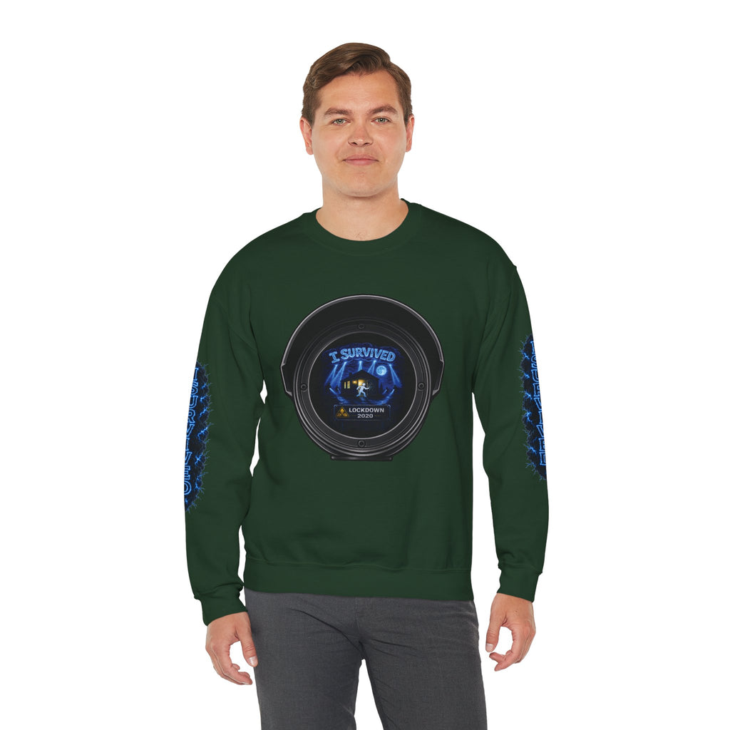I Survived 2020 — Director's Cut S3:E2 "Dating Under Lockdown" | Lockdown Edition Documentary Unisex Heavy Blend™ Crewneck Sweatshirt