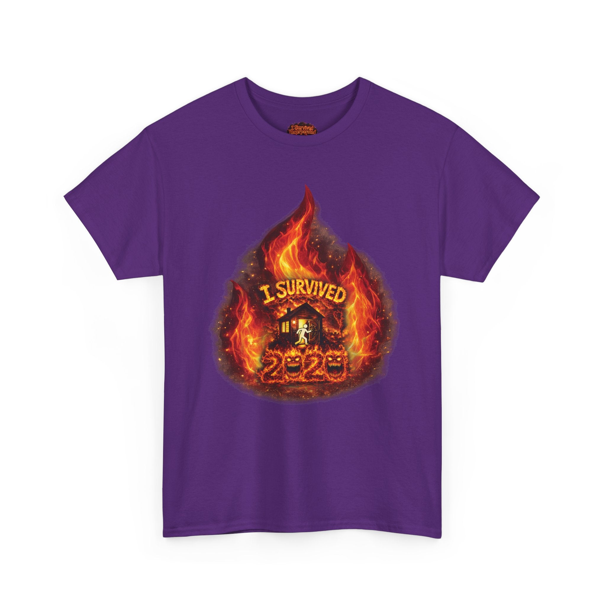I Survived 2020 — Director's Cut S2:E2 "The Bobcat Fire" | Wildfire Edition Memorial Unisex Heavy Cotton Tee
