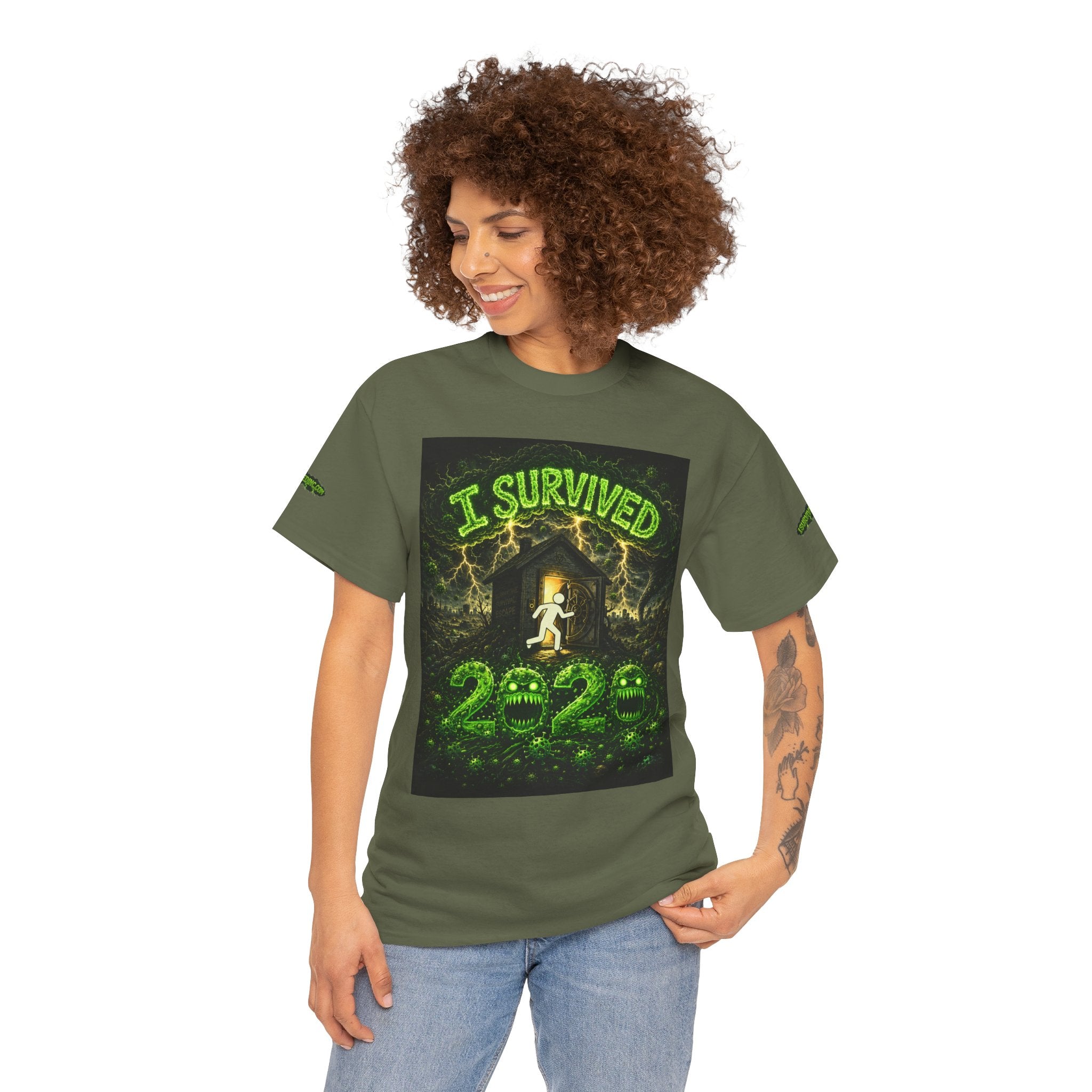 I Survived 2020 — S1:E5 "Delivery Doomsday" | Pandemic Edition Unisex Heavy Cotton Tee (SPECIAL EDITION)