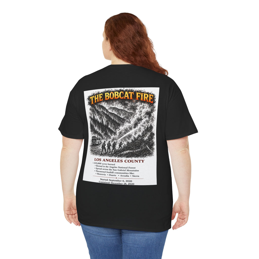 I Survived 2020 — S2:E2 "The Bobcat Fire" | Wildfire Edition Memorial Unisex Heavy Cotton Tee
