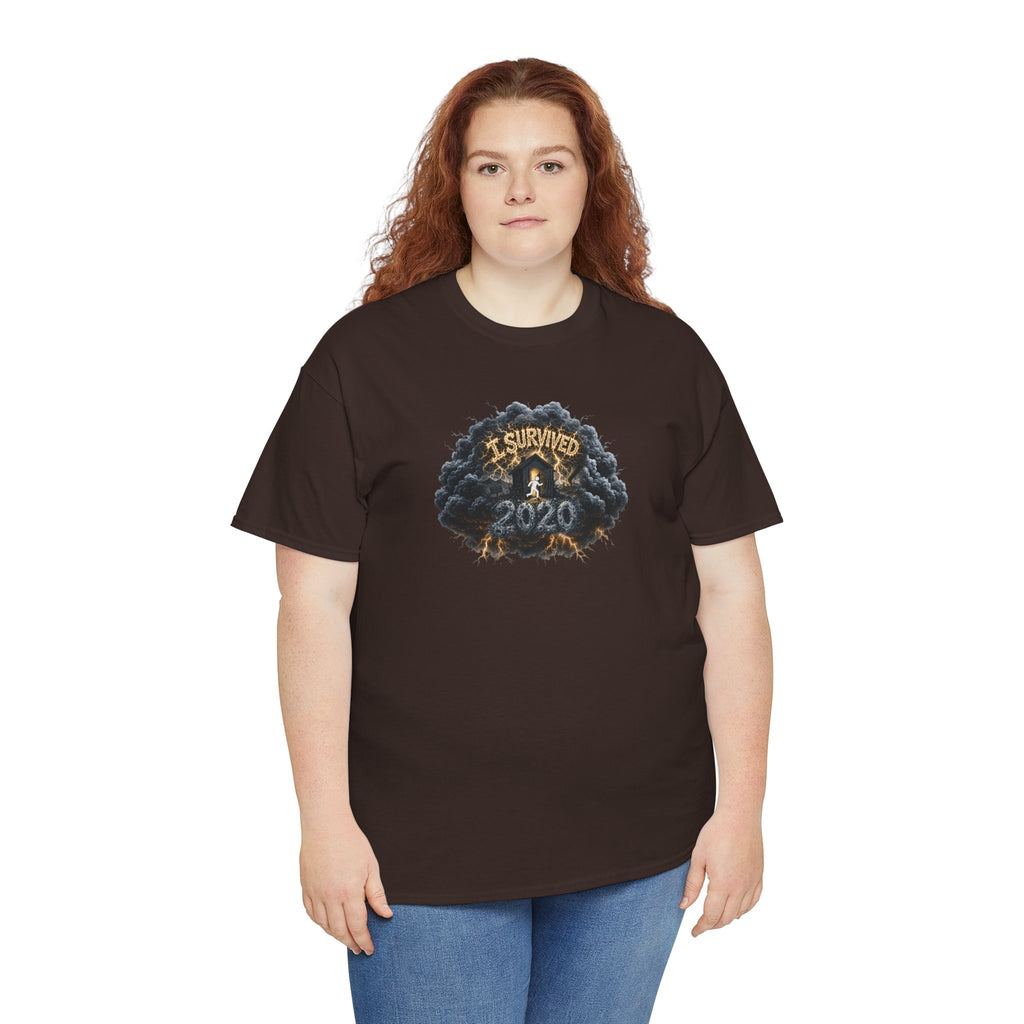 I Survived 2020 — Original PILOT Design: Director's Cut Unisex Heavy Cotton Tee