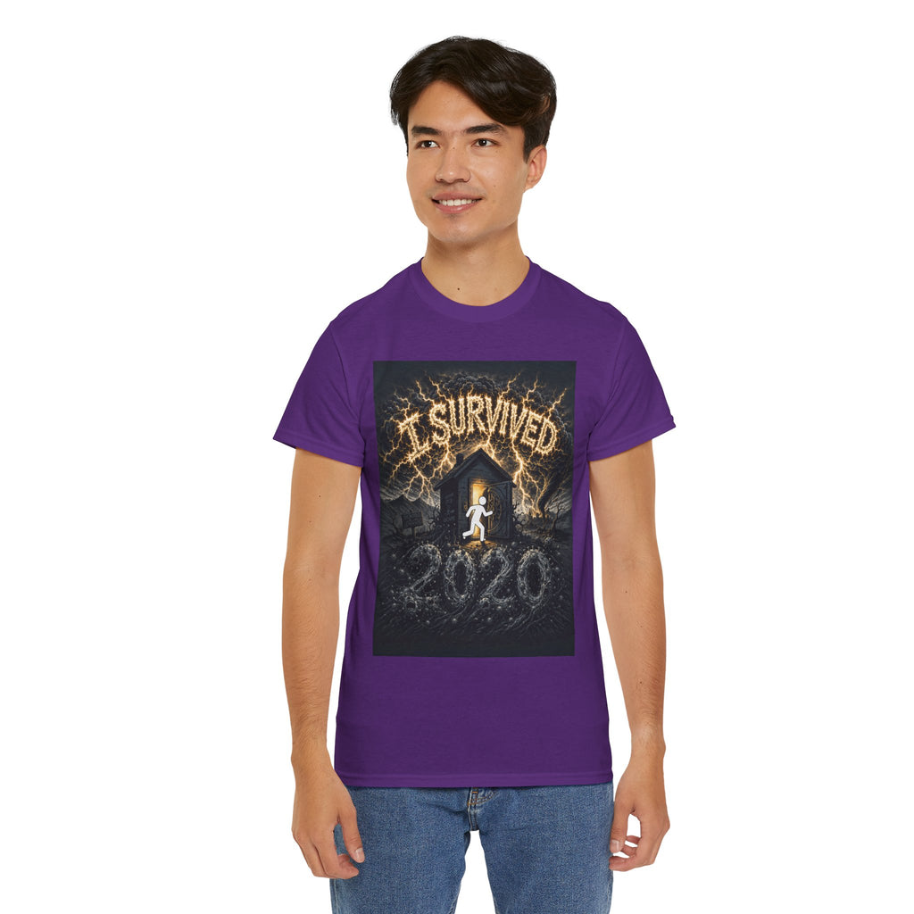 I Survived 2020 — Original PILOT Design Unisex Heavy Cotton Tee