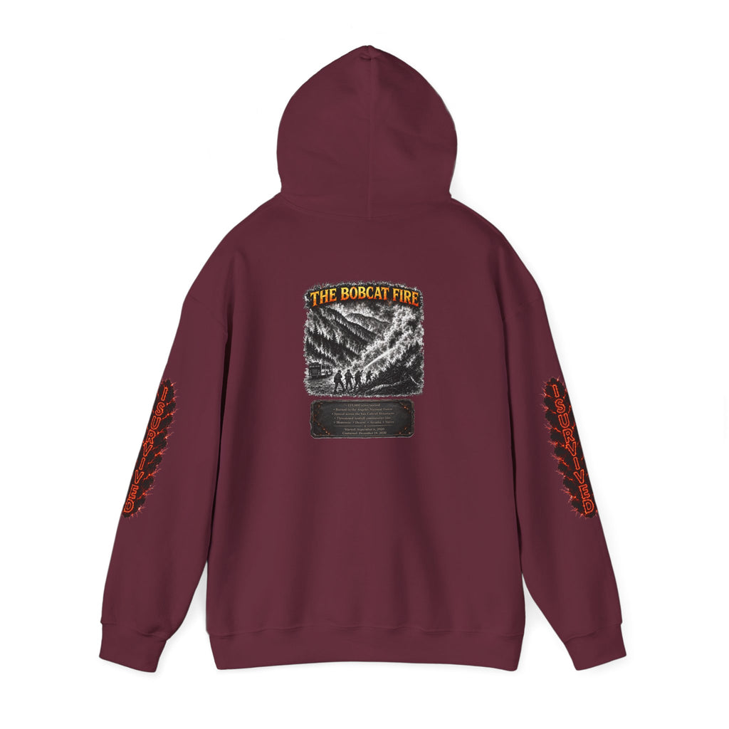 I Survived 2020 — Director's Cut S2:E2 "The Bobcat Fire" | Wildfire Edition Memorial Hoodie Sweatshirt