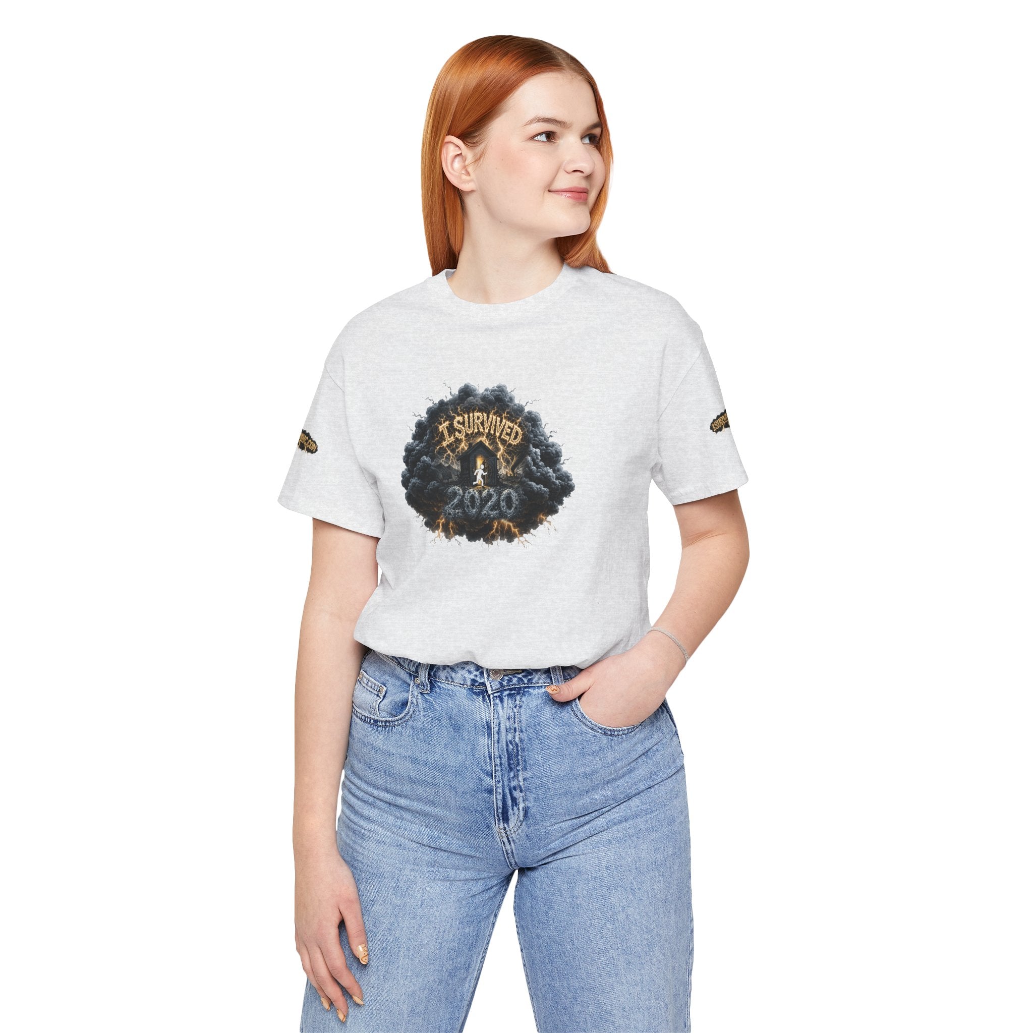 I Survived 2020 — Original PILOT Design: Director's Cut Unisex Jersey Short Sleeve Tee