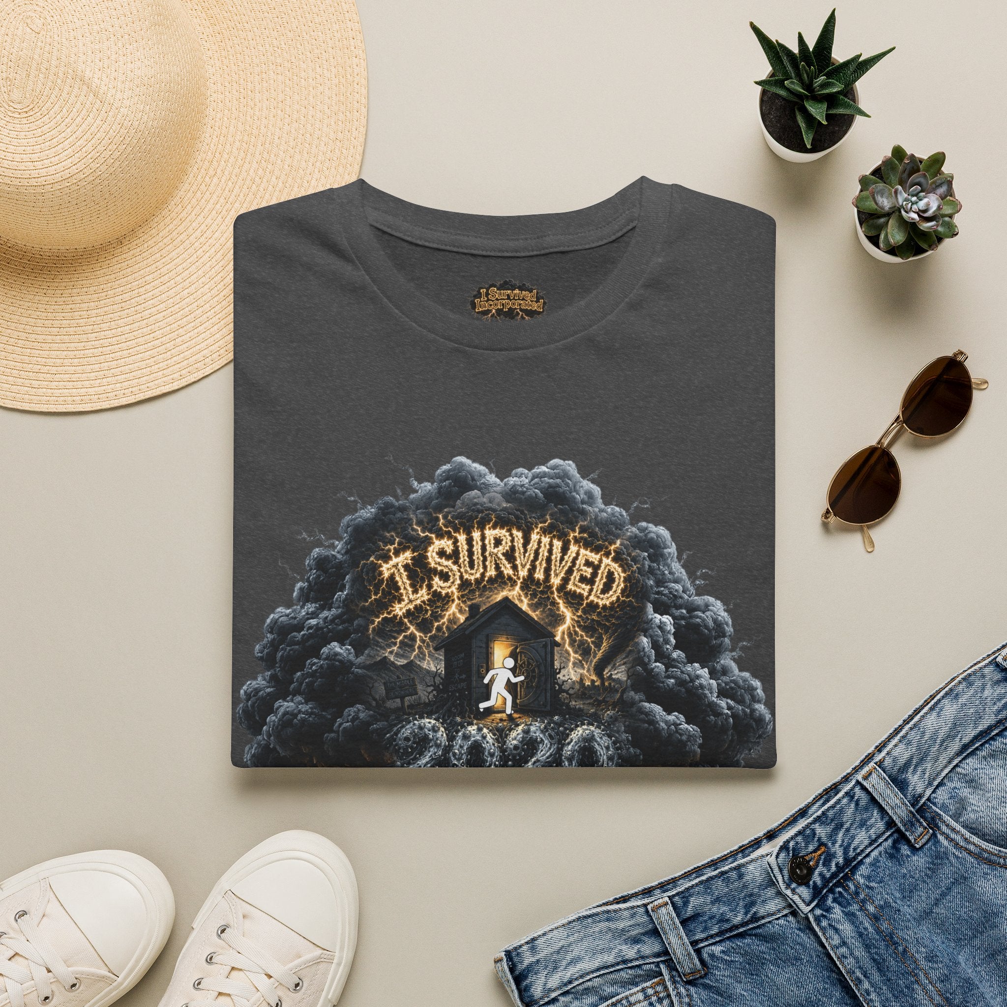 I Survived 2020 — Director's Cut Original Design Teaser Tee | Season 1 Premiere Drop Unisex Softstyle T-Shirt