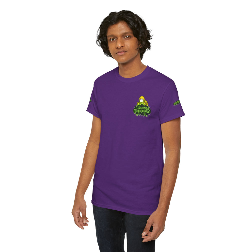 I Survived 2020 — "Please Stand By" Test Pattern Toxic Signal Tee Special Edition Summer Premiere Unisex Heavy Cotton Tee