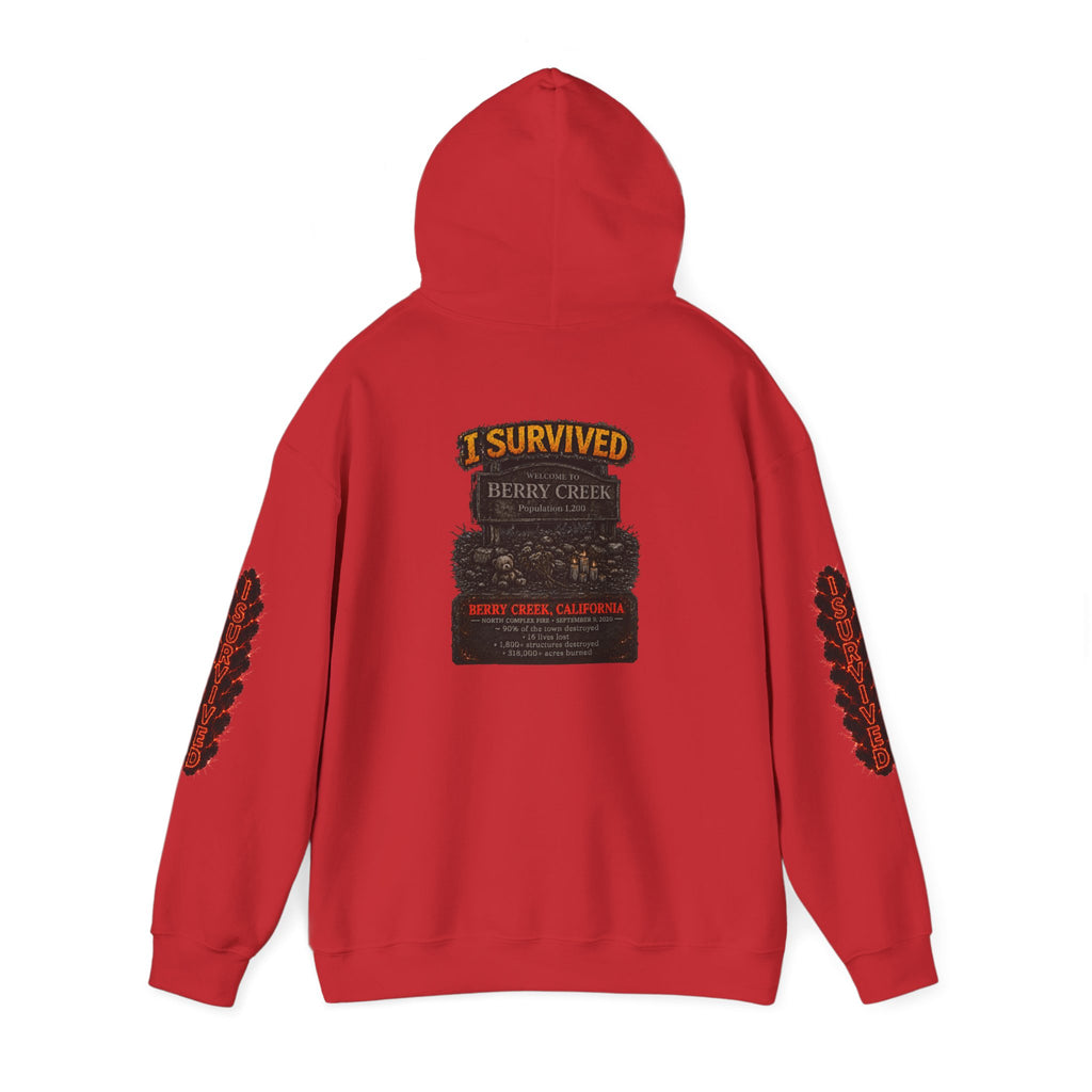 I Survived 2020 — Director's Cut S2:E1 "Berry Creek" | Wildfire Edition Memorial Hoodie Sweatshirt