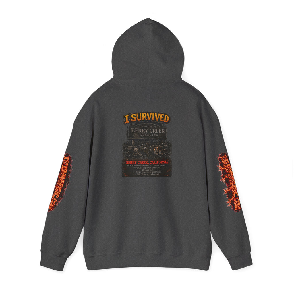 I Survived 2020 — WILDFIRES S2:E1: "Berry Creek" Memorial Hoodie