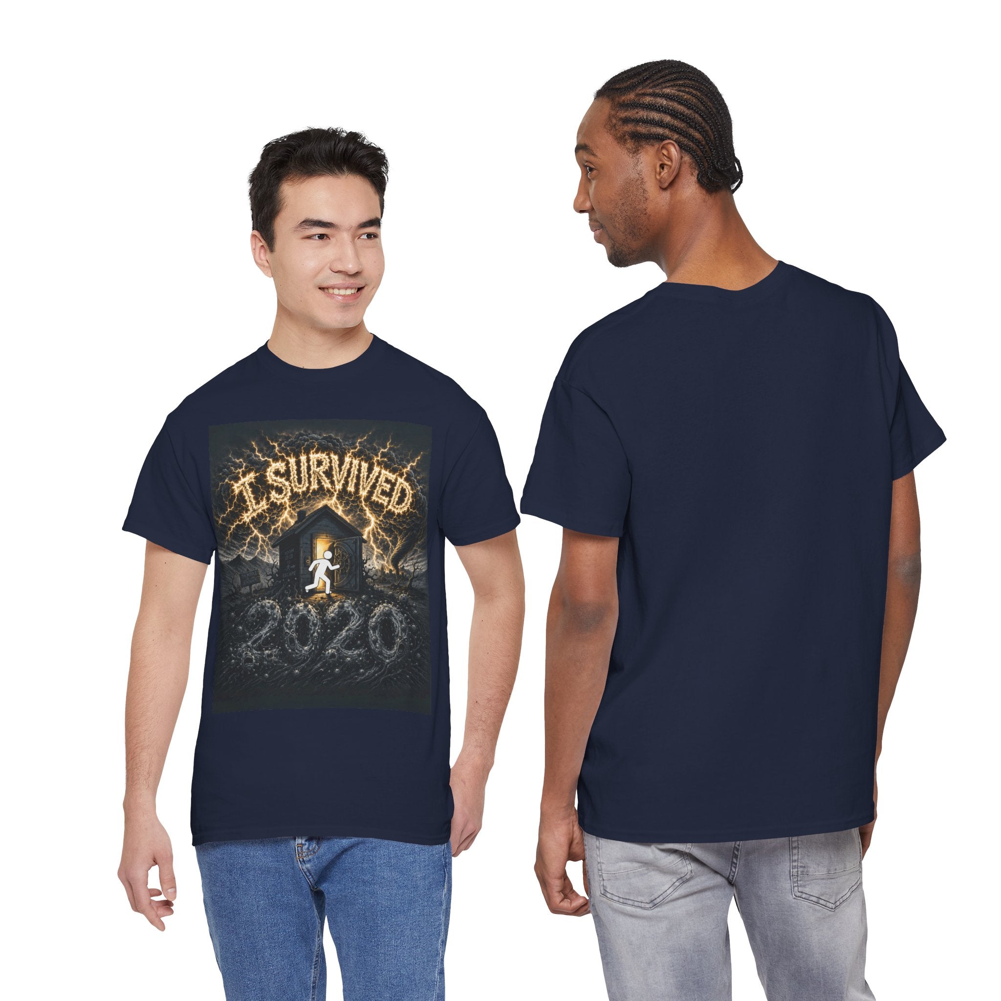 I Survived 2020 — Original PILOT Design Unisex Heavy Cotton Tee
