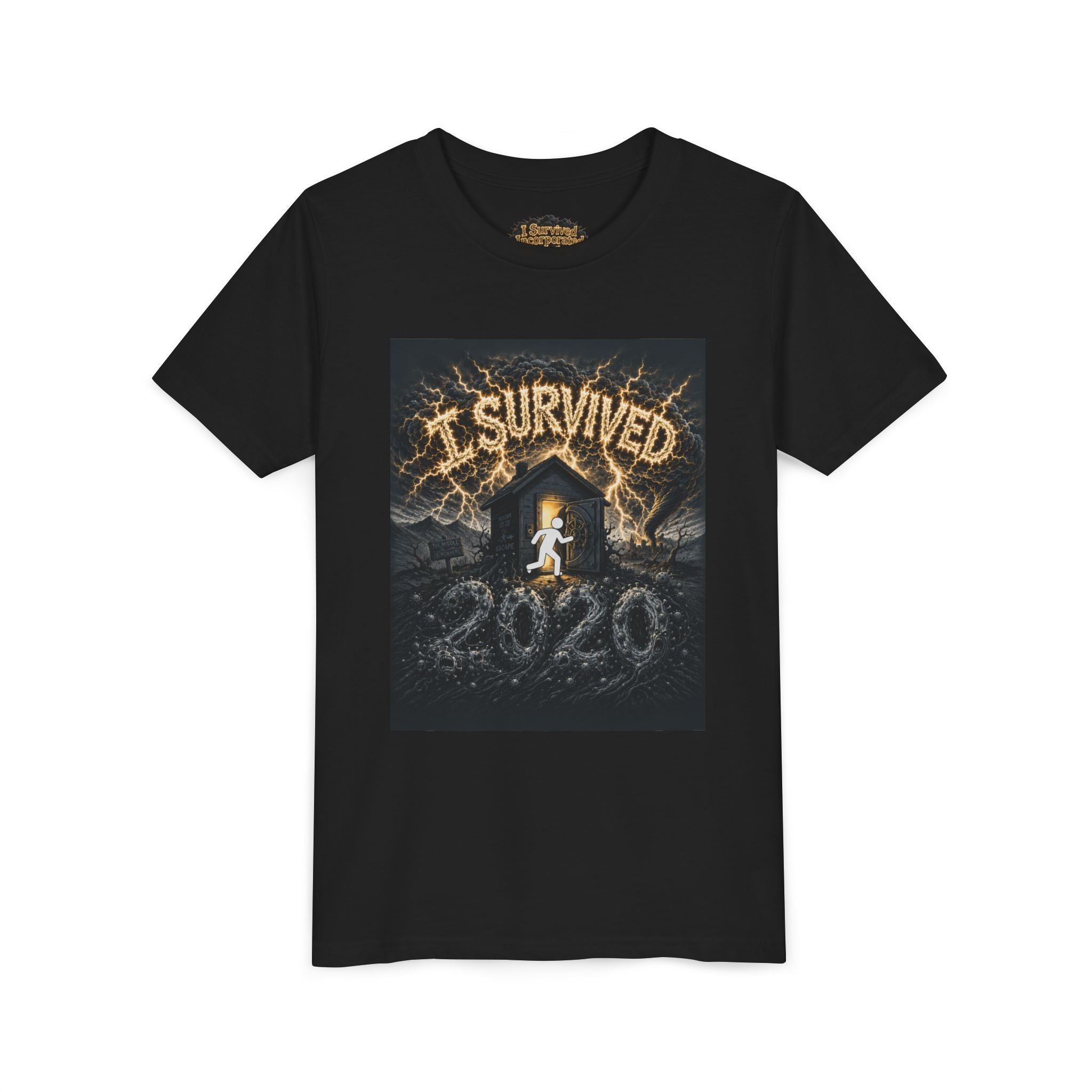 I Survived 2020 — Original Design Teaser Tee | Season 1 Premiere Drop Youth Short Sleeve Tee (SPECIAL EDITION)