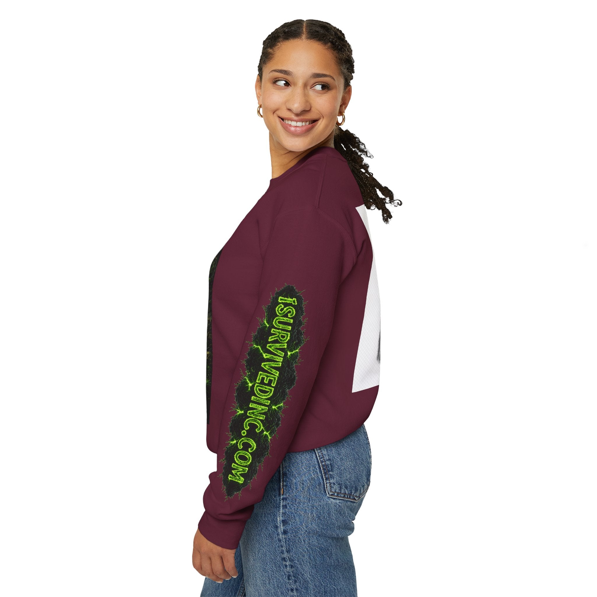 I Survived 2020 — S1:E5 "Delivery Doomsday" | Pandemic Edition Unisex Heavy Blend™ Crewneck Sweatshirt