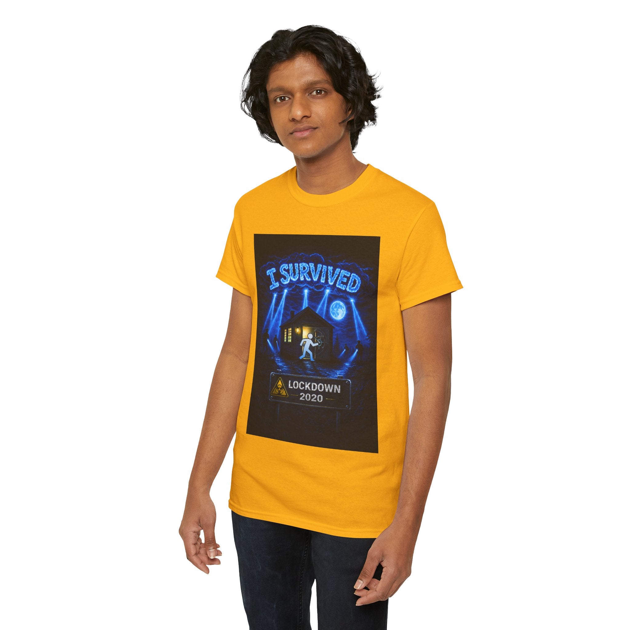 I Survived 2020 — LOCKDOWN S3:E1: "Quarantine" Unisex Heavy Cotton Tee
