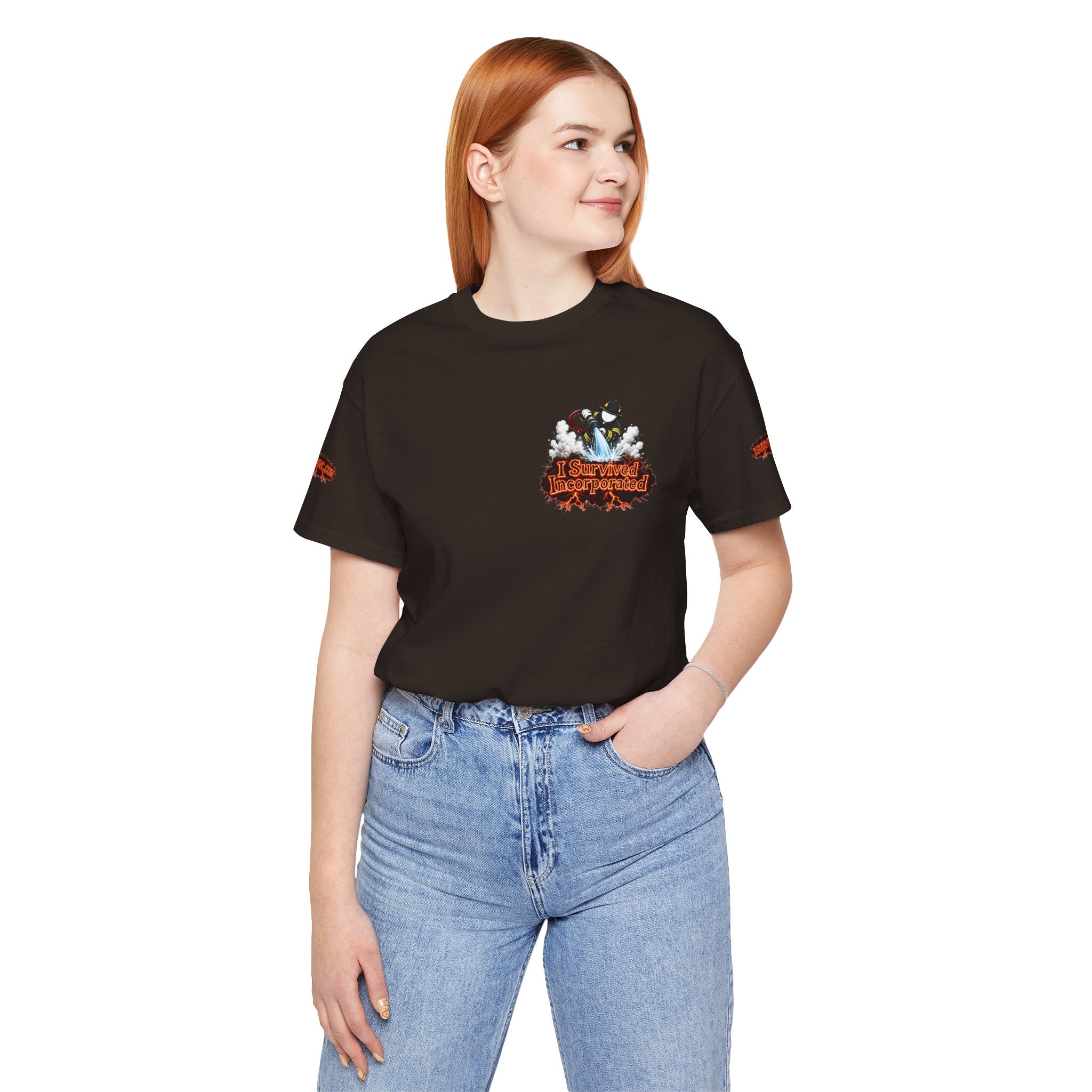 I Survived 2020 — "Please Stand By" Test Pattern Tee Wildfire Signal Special Edition Summer Premiere Unisex Jersey Short Sleeve Tee