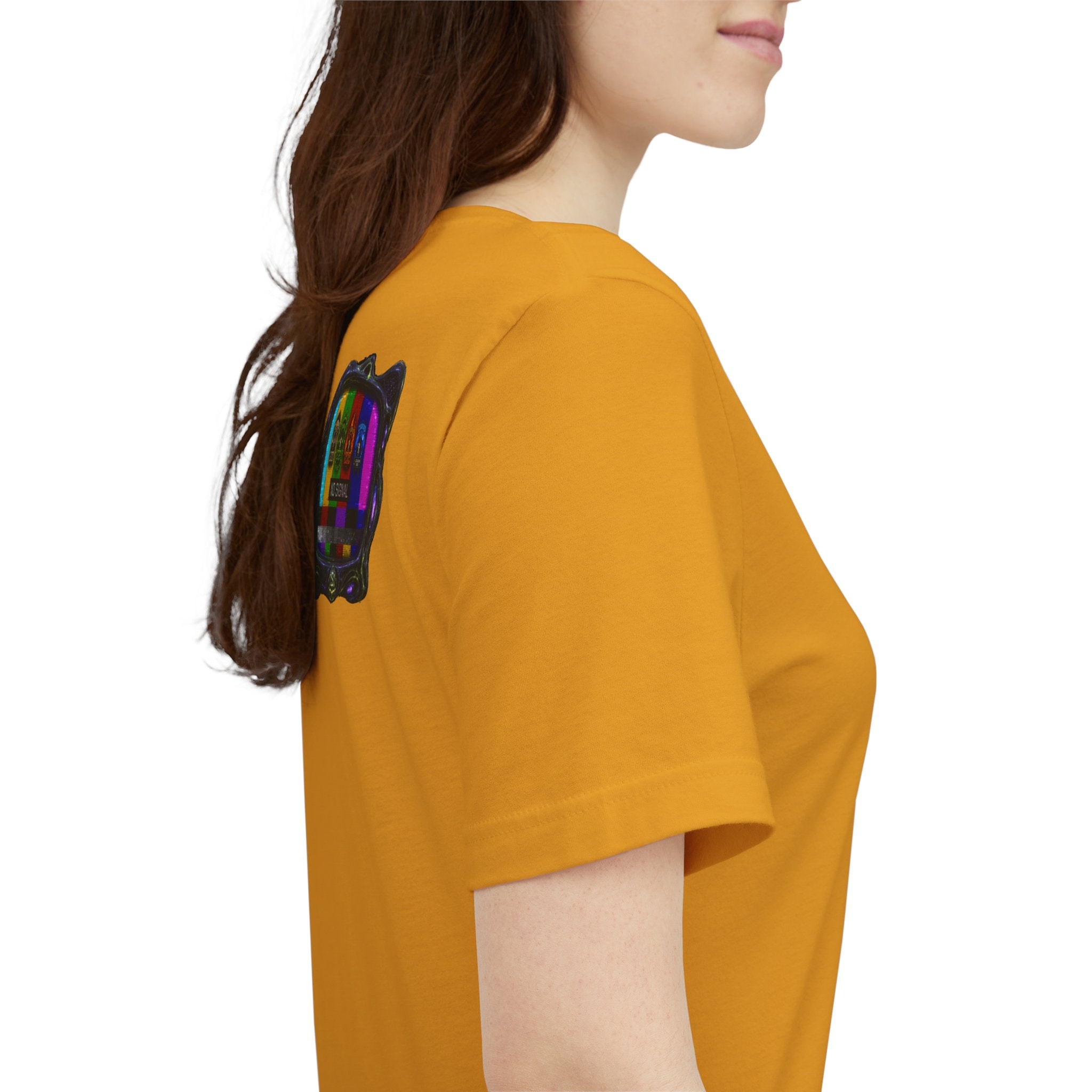 I Survived 2020 — "No Signal" Test Pattern Tee Alien Broadcast Finale Summer Premiere Unisex Jersey Short Sleeve Tee