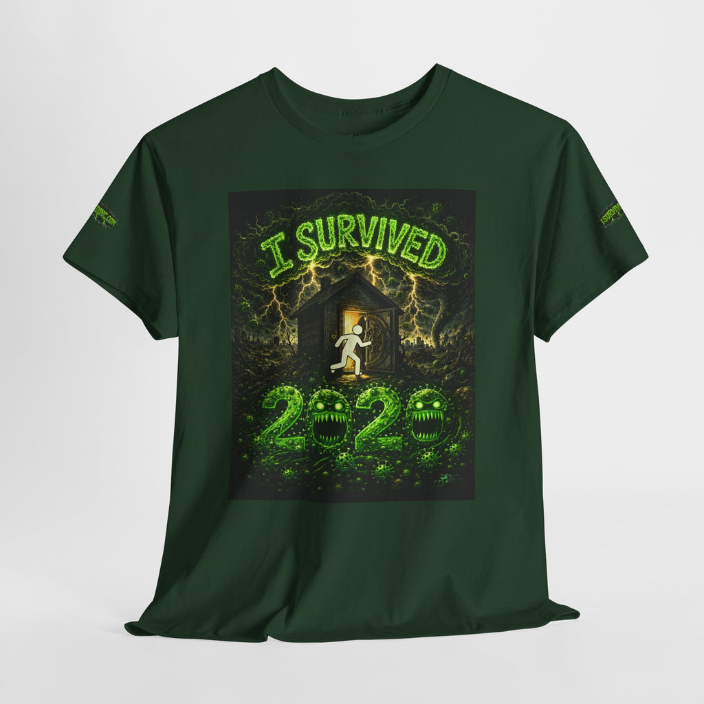 I Survived 2020 — S1:E1 "COVID-19: The Coronavirus" | Pandemic Edition Unisex Heavy Cotton Tee (SPECIAL EDITION)