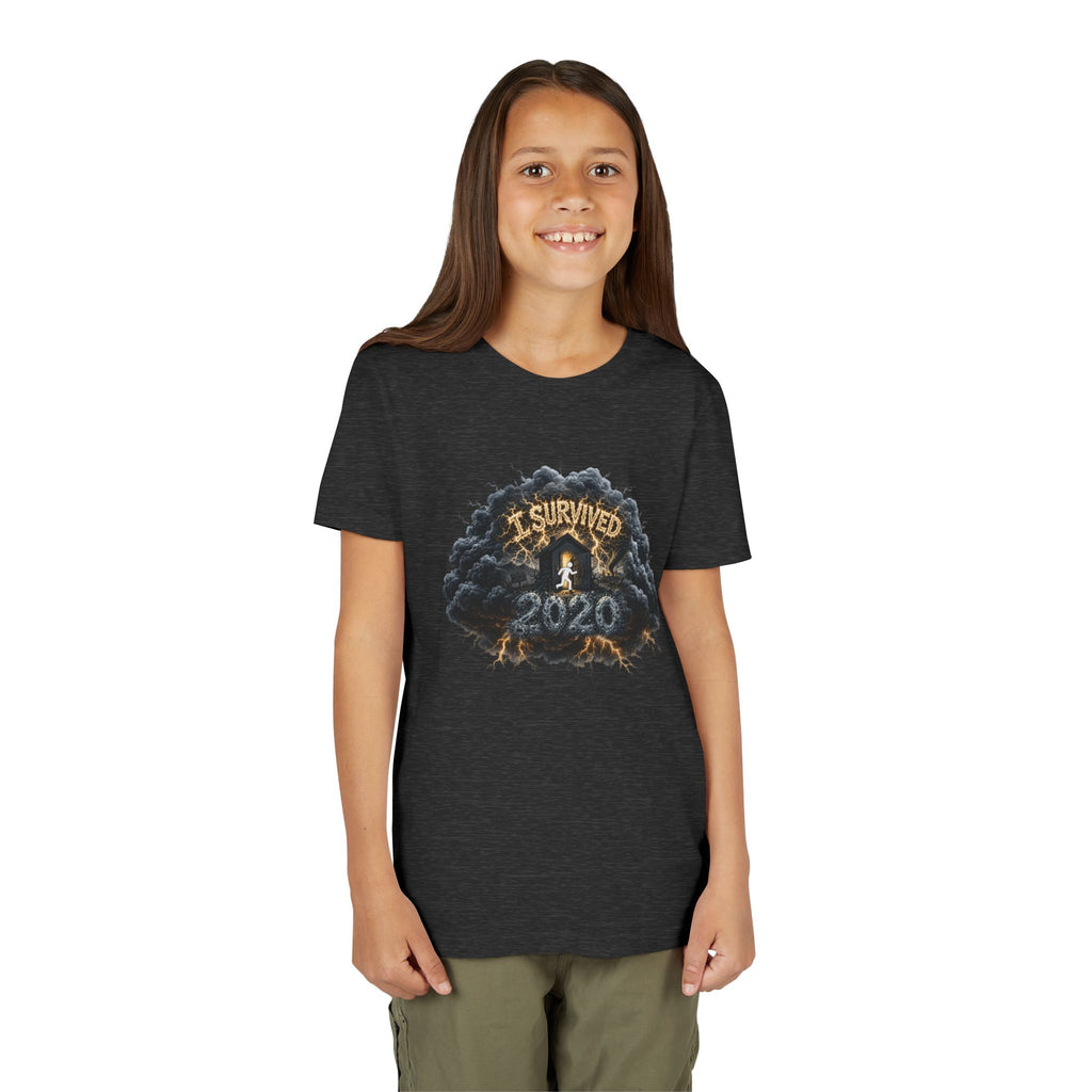 I Survived 2020 — Director's Cut Original Design Teaser Tee | Season 1 Premiere Drop Youth Short Sleeve Tee