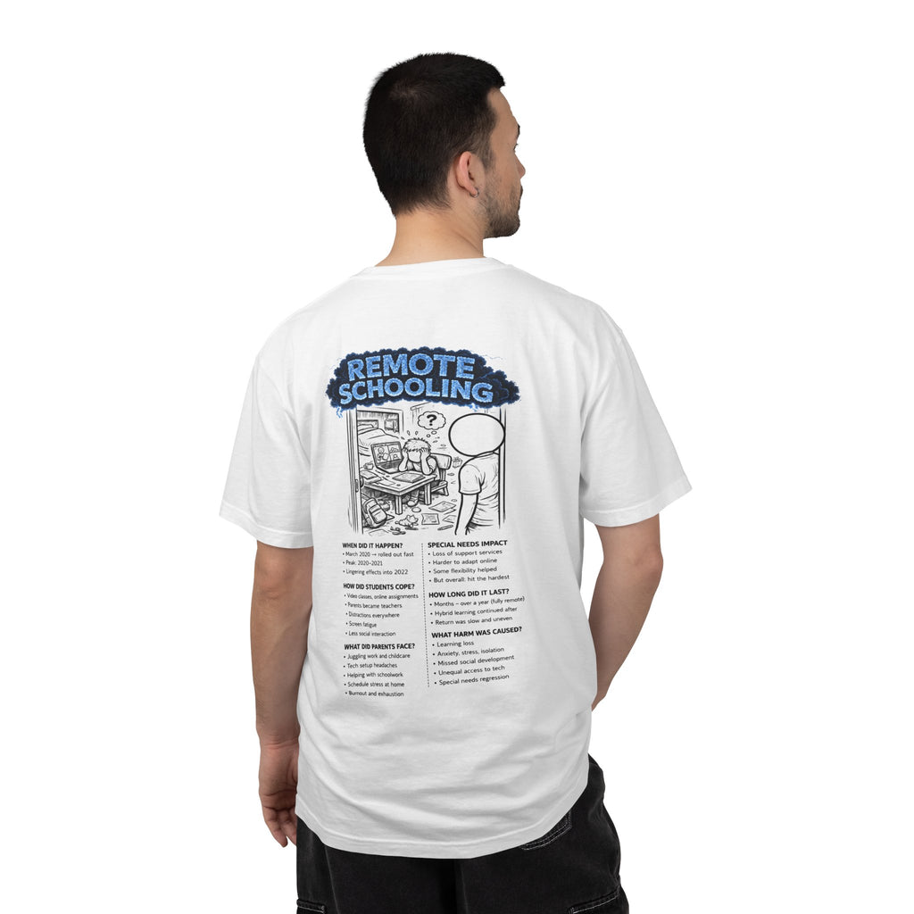 I Survived 2020 — S3:E3 "Remote Schooling" | Lockdown Edition Documentary Unisex Garment-Dyed T-shirt