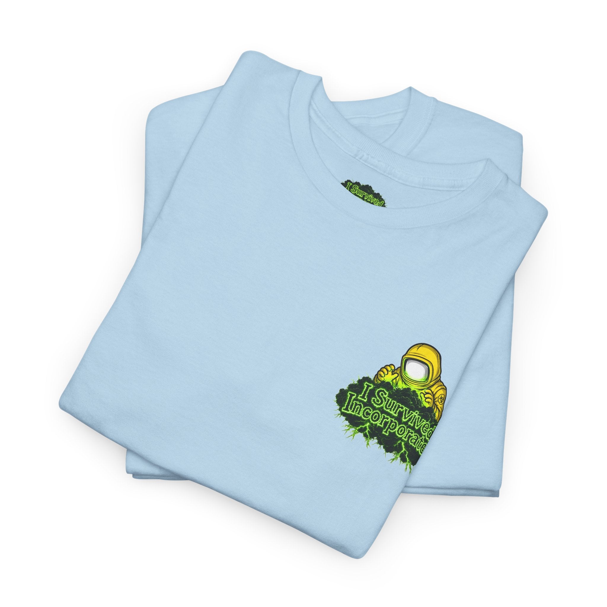 I Survived 2020 — "Please Stand By" Test Pattern Toxic Signal Tee Summer Premiere Unisex Heavy Cotton Tee