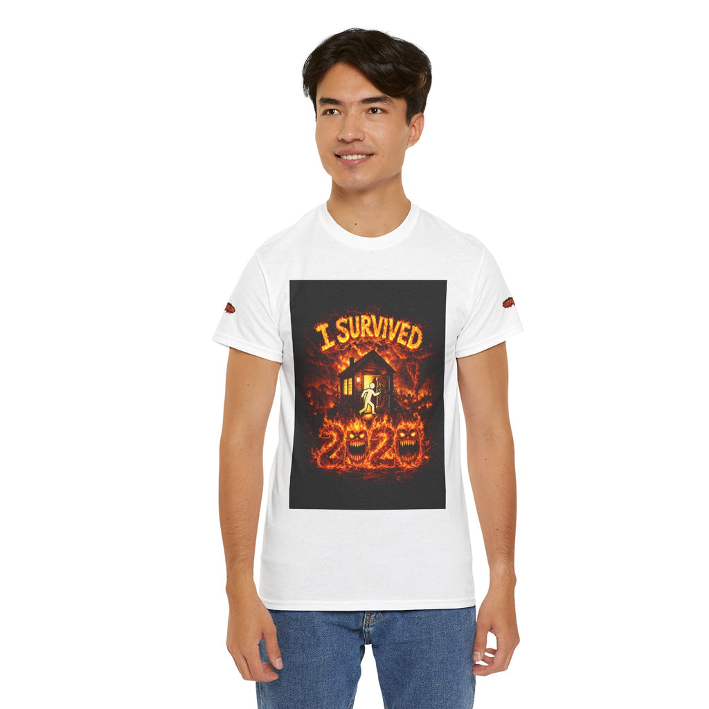 I Survived 2020 — S2:E4 "Western U.S. Wildfire Season" | Mid-Season Finale Pt. 1 | Wildfire Edition Memorial Unisex Heavy Cotton Tee (SPECIAL EDITION)