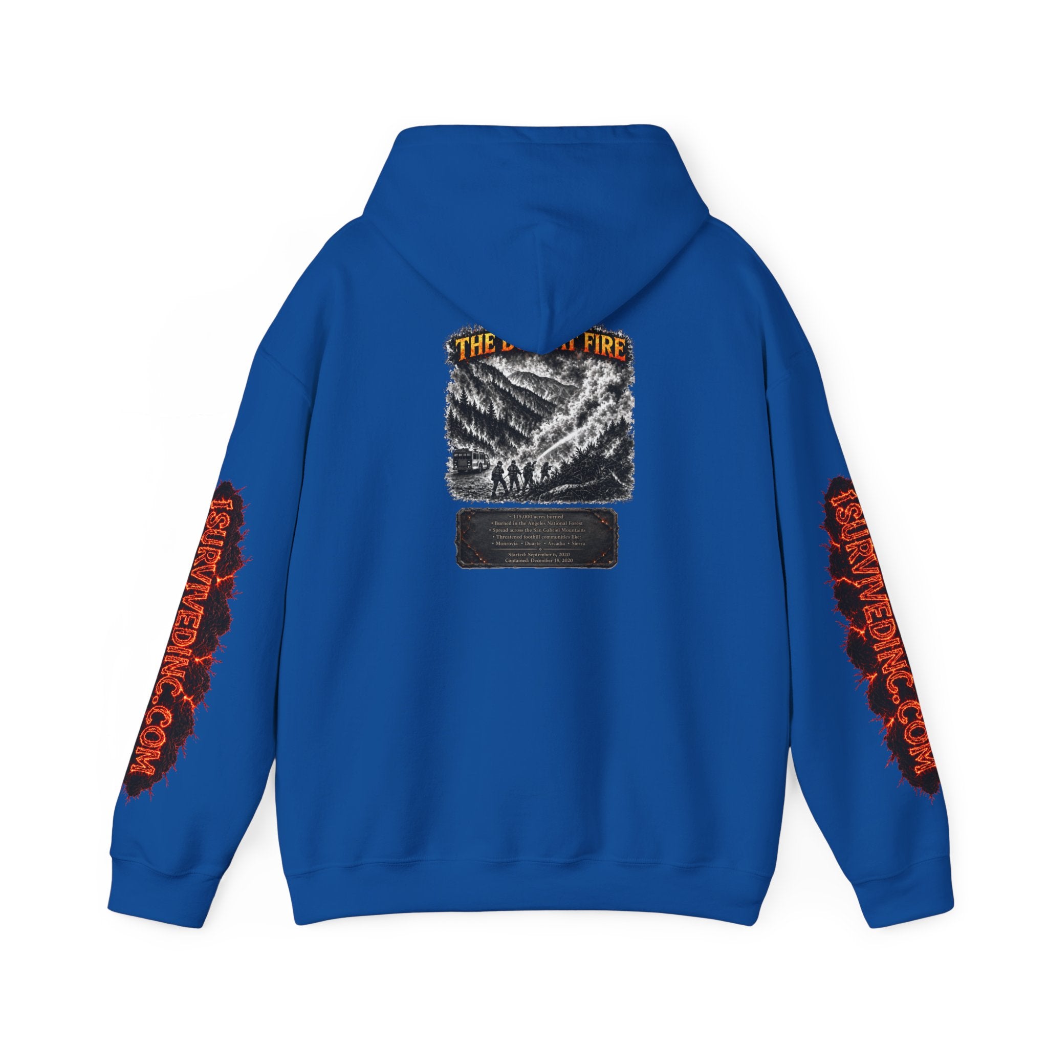 I Survived 2020 — WILDFIRES S2:E2: "The Bobcat Fire" Memorial Hoodie