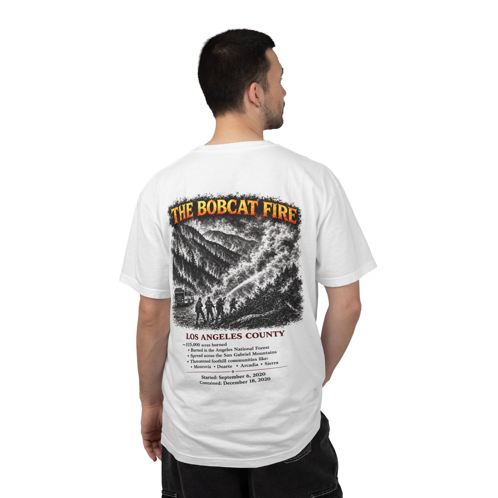 I Survived 2020 — S2:E2 "The Bobcat Fire" | Wildfire Edition Memorial Unisex Garment-Dyed T-shirt