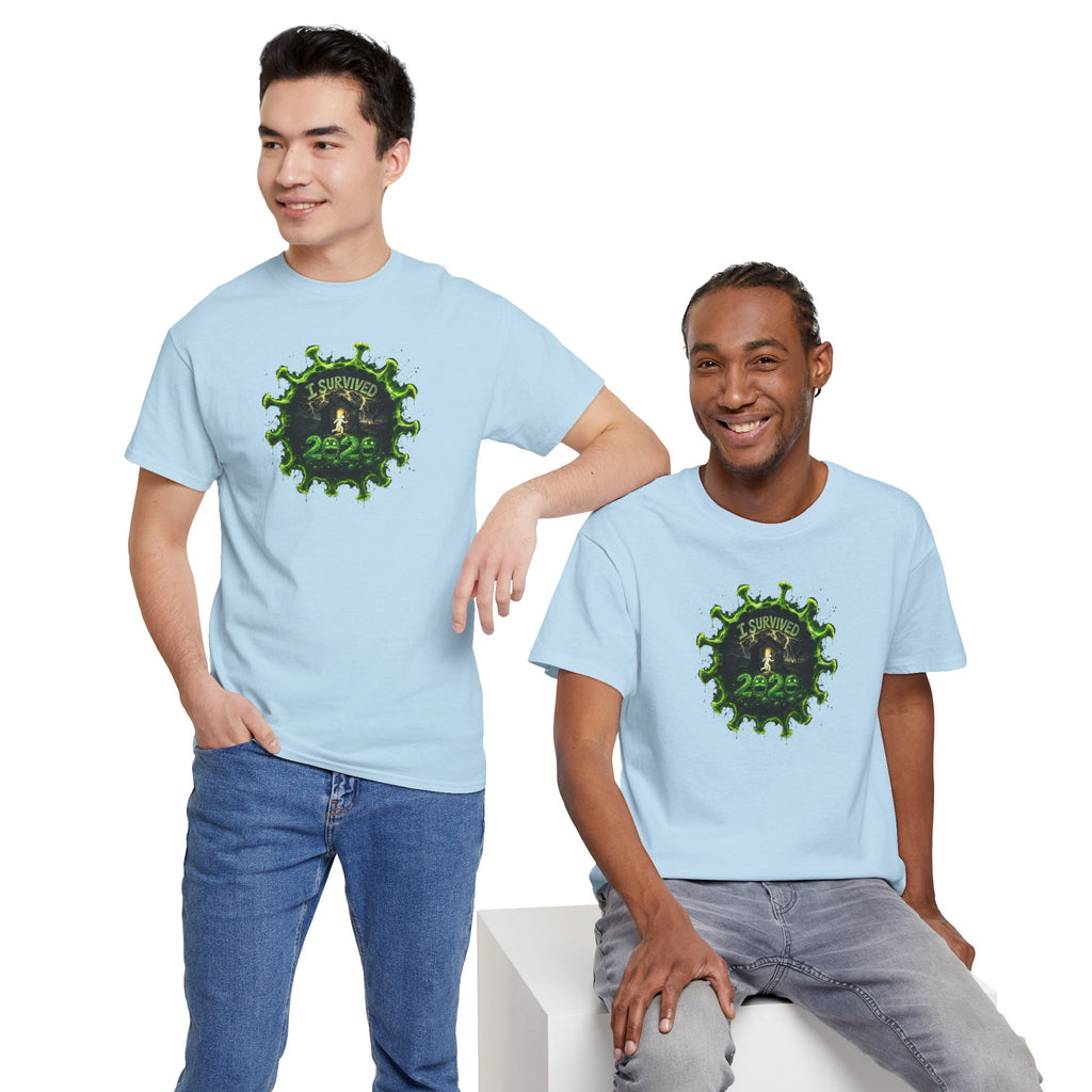 I Survived 2020 — PANDEMIC S1:E3: Director's Cut "The Jab!" Unisex Heavy Cotton Tee