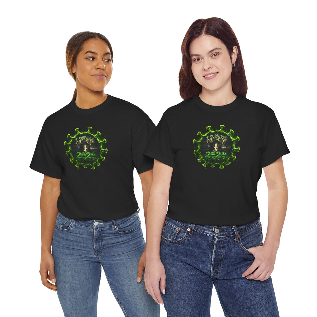 I Survived 2020 — PANDEMIC S1:E3: Director's Cut "The Jab!" Unisex Heavy Cotton Tee