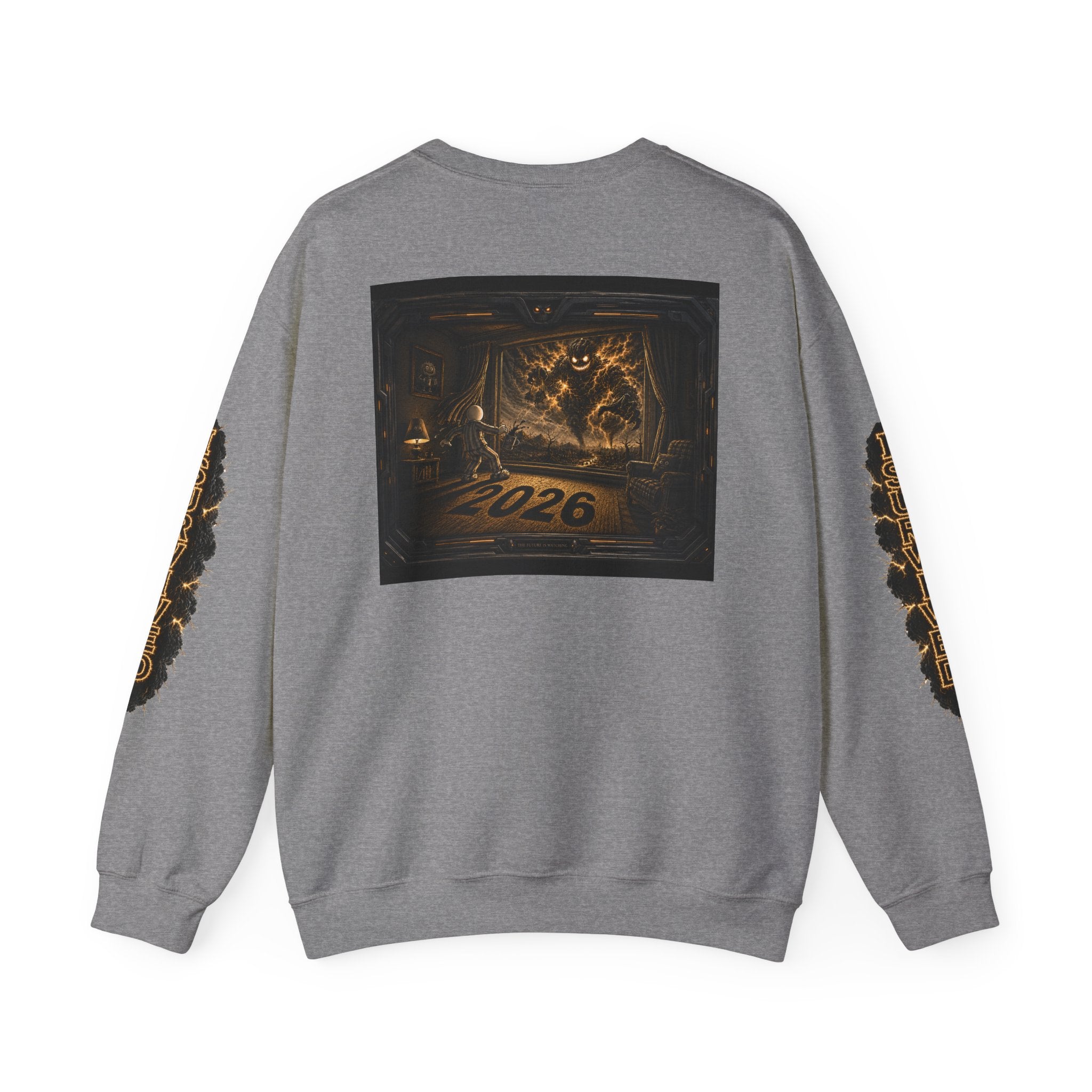 I Survived 2020 — Original PILOT Design: Director's Cut Special Edition Unisex Heavy Blend™ Crewneck Sweatshirt
