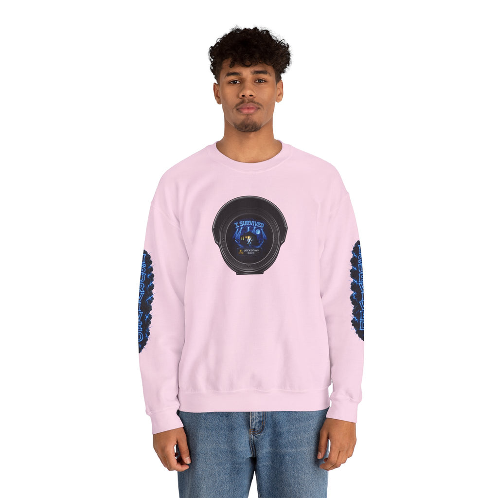 I Survived 2020 — LOCKDOWN S3:E2: Director's Cut Special Edition "Dating Under Lockdown" Unisex Heavy Blend™ Crewneck Sweatshirt