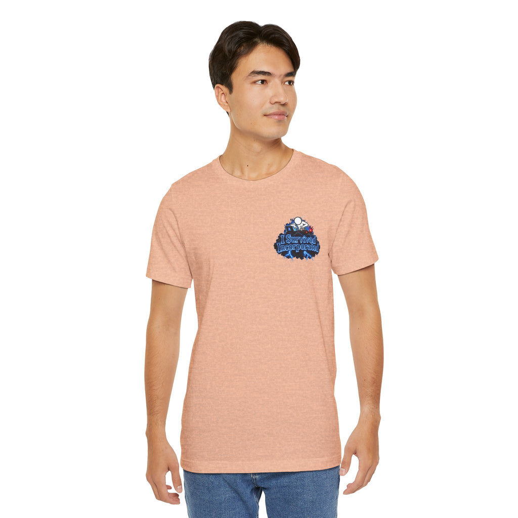 I Survived 2020 — "Please Stand By" Test Pattern Tee Lockdown Summer Exclusive Unisex Jersey Short Sleeve Tee