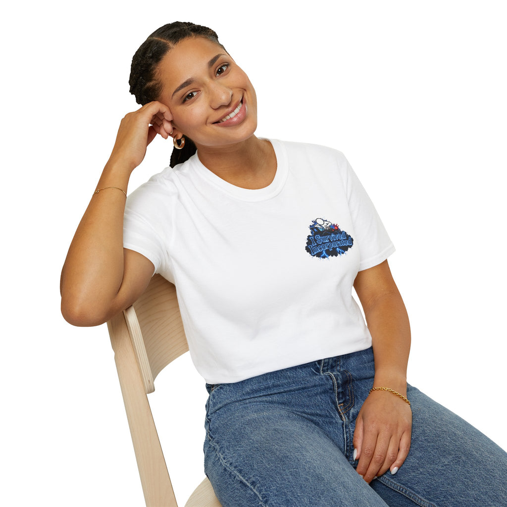 I Survived 2020 — "Please Stand By" Test Pattern Tee Lockdown Edition Summer Exclusive Unisex Softstyle T-Shirt