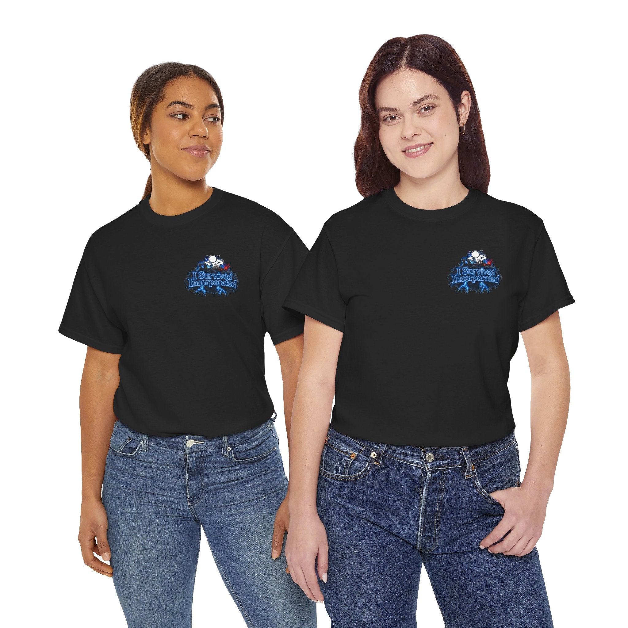 I Survived 2020 — "Please Stand By" Test Pattern Tee Lockdown Surveillance Edition Summer Exclusive Unisex Heavy Cotton Tee