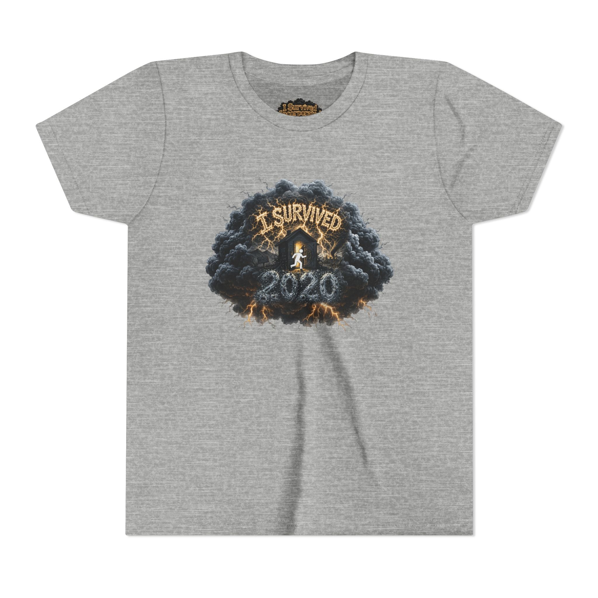 I Survived 2020 — Original PILOT Design: Director's Cut Youth Short Sleeve Tee
