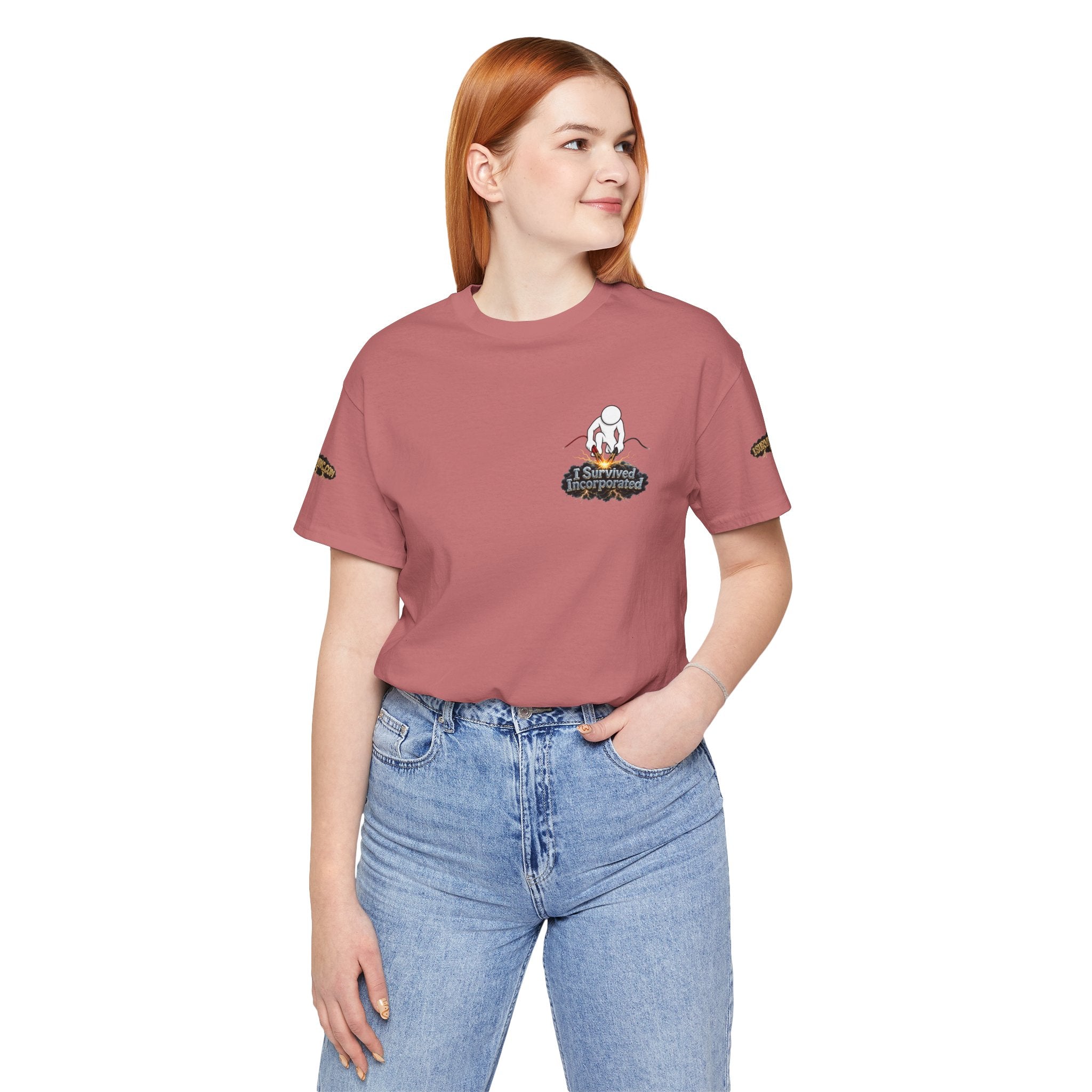 I Survived 2020 — "Please Stand By" Test Pattern Tee Special Edition Summer Premier Unisex Jersey Short Sleeve Tee