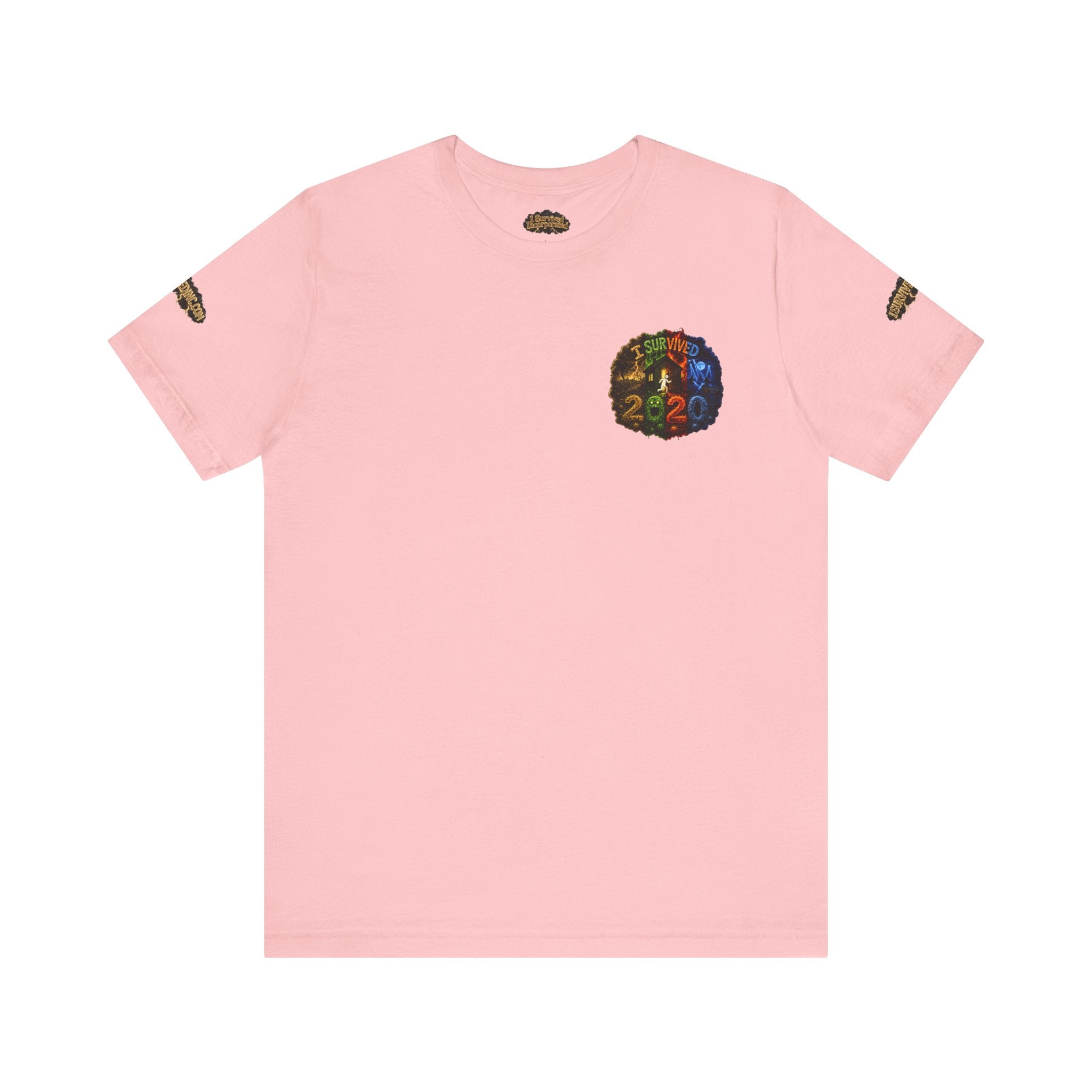 I Survived 2020 — "No Signal" Test Pattern Tee Alien Broadcast Finale Summer Premiere Unisex Jersey Short Sleeve Tee