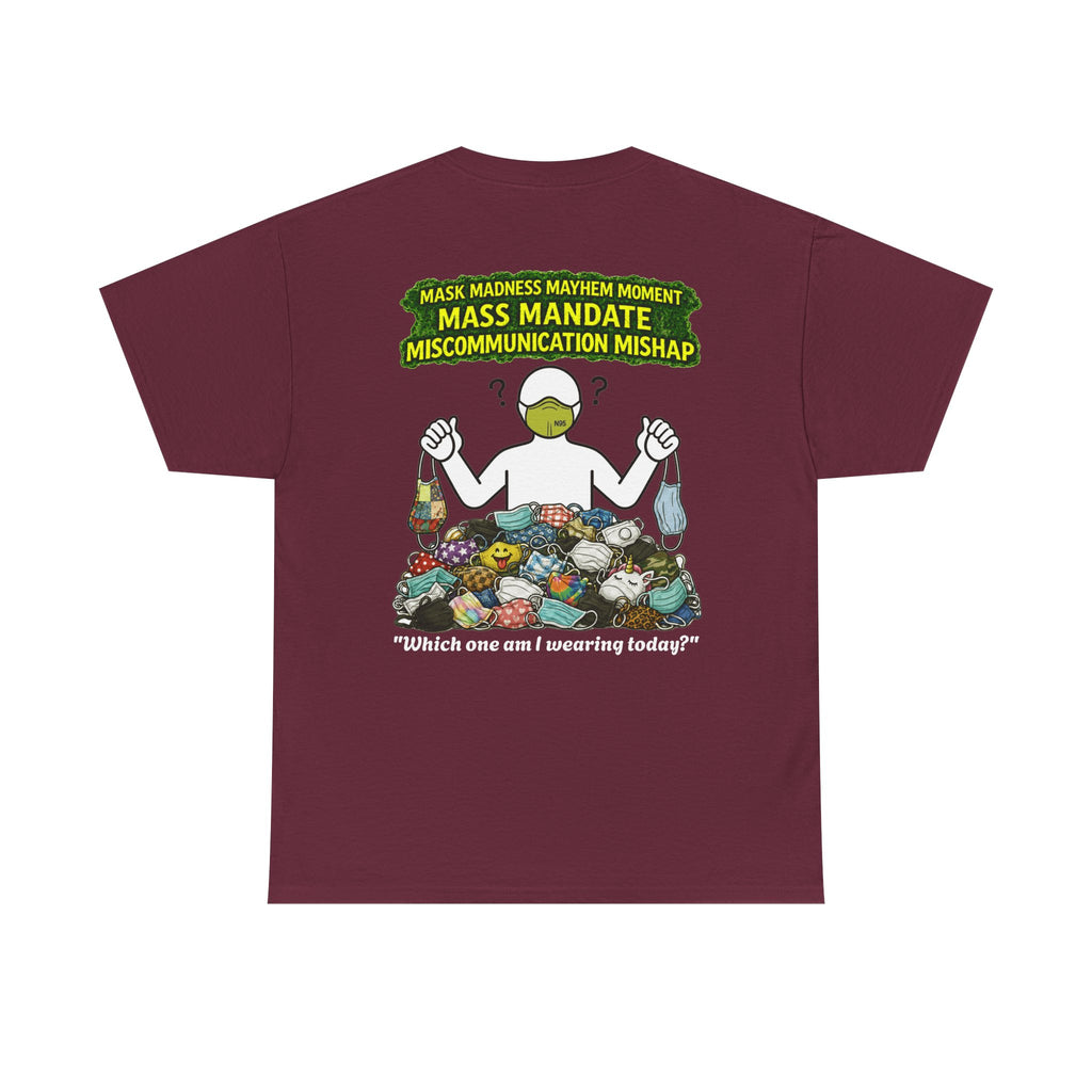 I Survived 2020 — PANDEMIC S1:E4: Director's Cut "Mask Madness" Unisex Heavy Cotton Tee