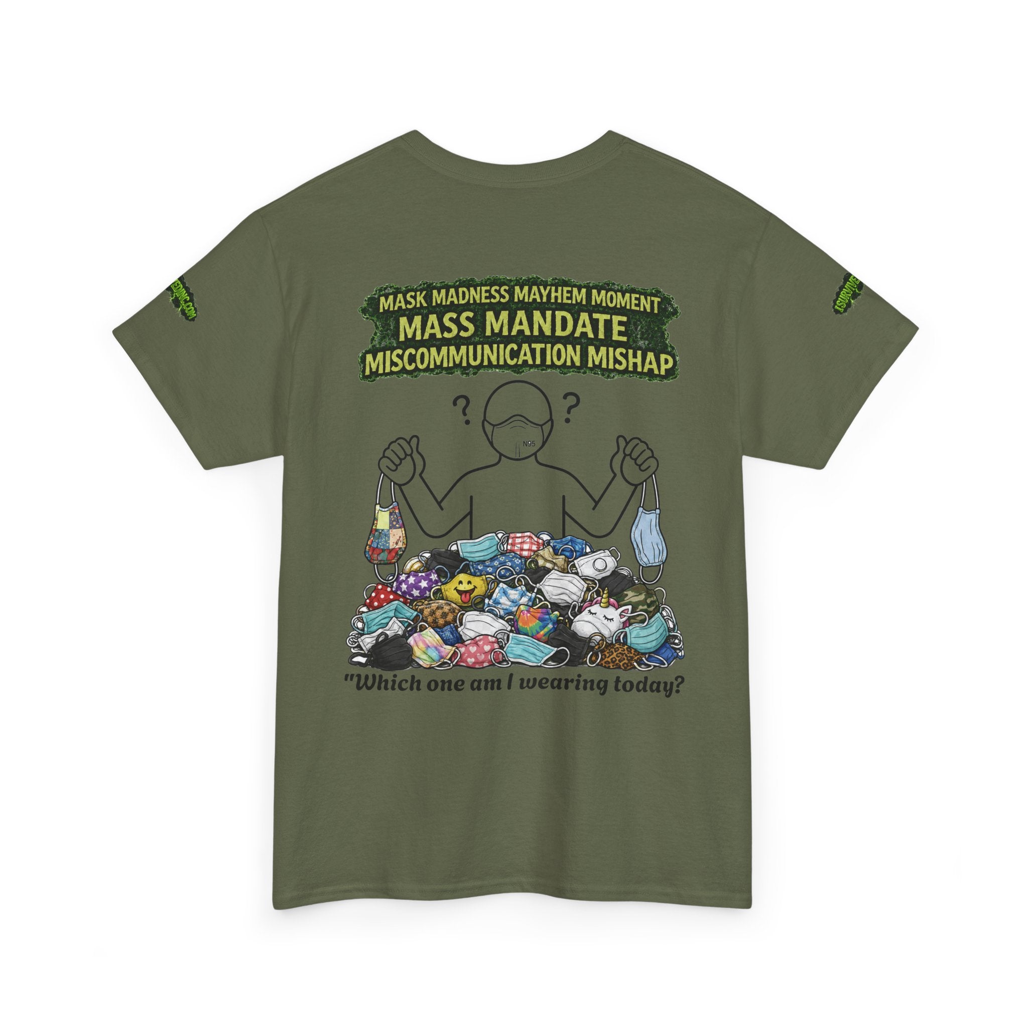I Survived 2020 — S1:E4 "Mask Madness Mayhem Moment" | Pandemic Edition Unisex Heavy Cotton Tee (SPECIAL EDITION)