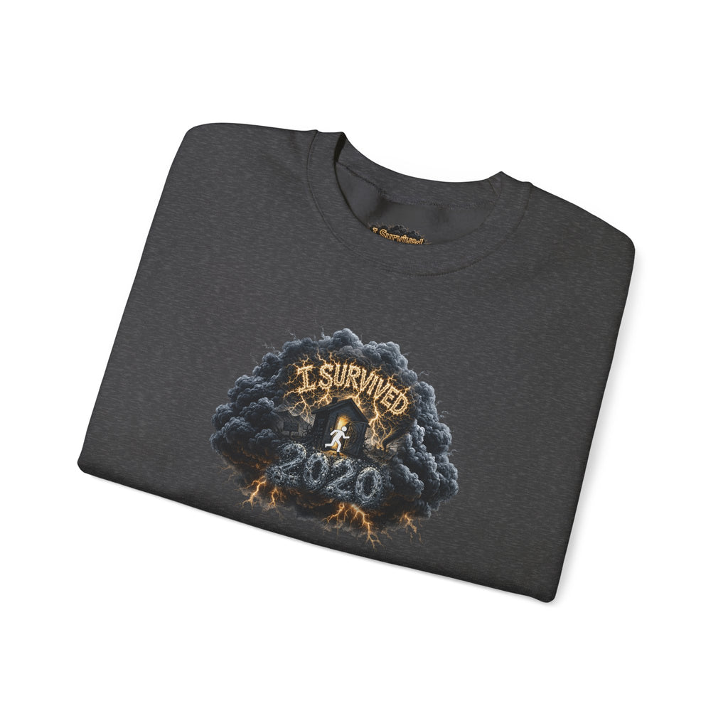 I Survived 2020 — Original PILOT Design: Director's Cut Special Edition Unisex Heavy Blend™ Crewneck Sweatshirt