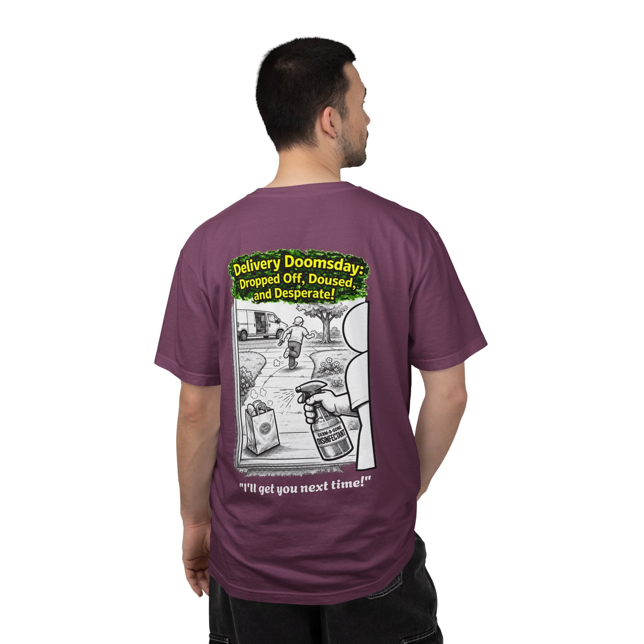 I Survived 2020 — PANDEMIC S1:E5: Director's Cut "Delivery Doomsday" Unisex Garment-Dyed T-shirt