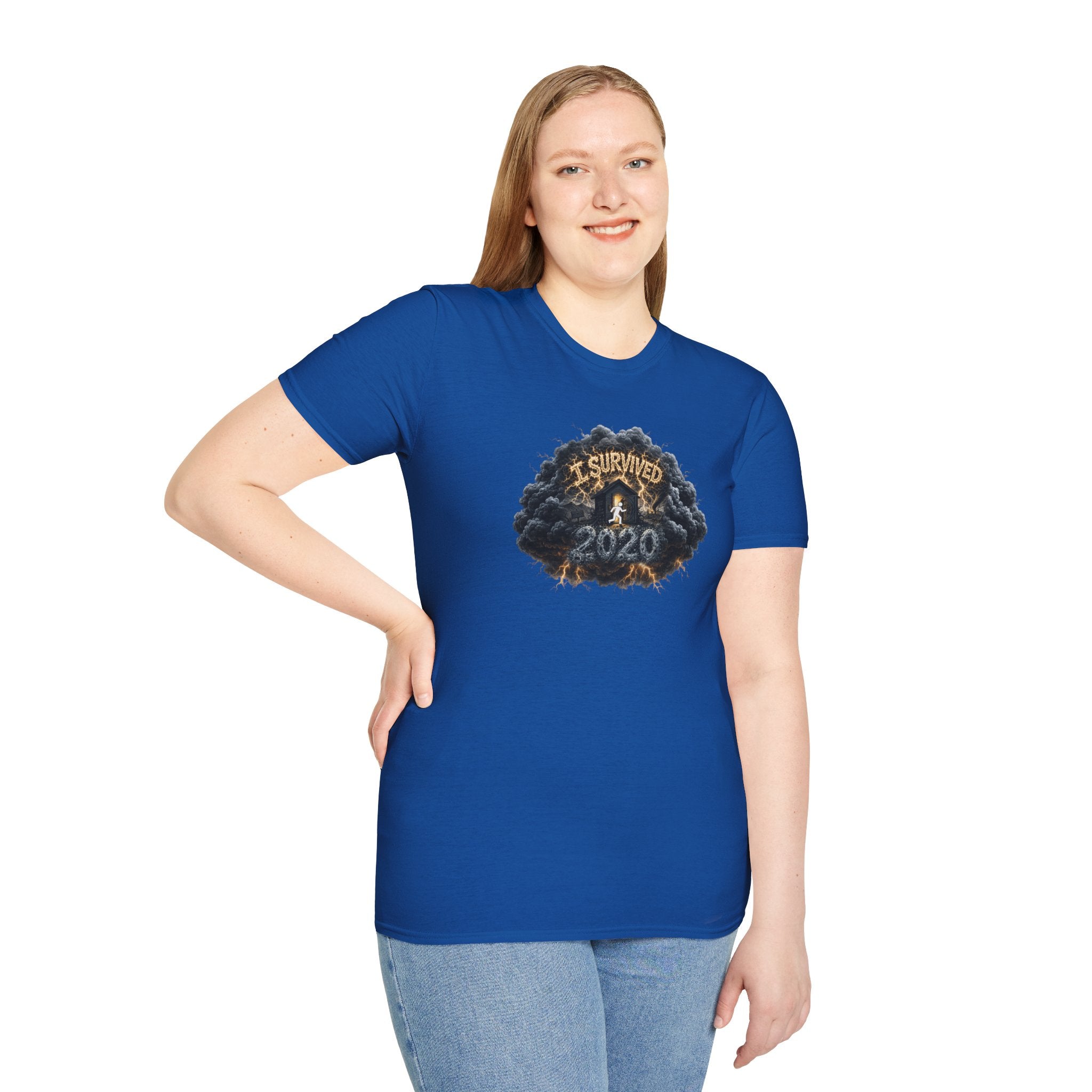 I Survived 2020 —  Original PILOT Design: Director's Cut Unisex Softstyle T-Shirt