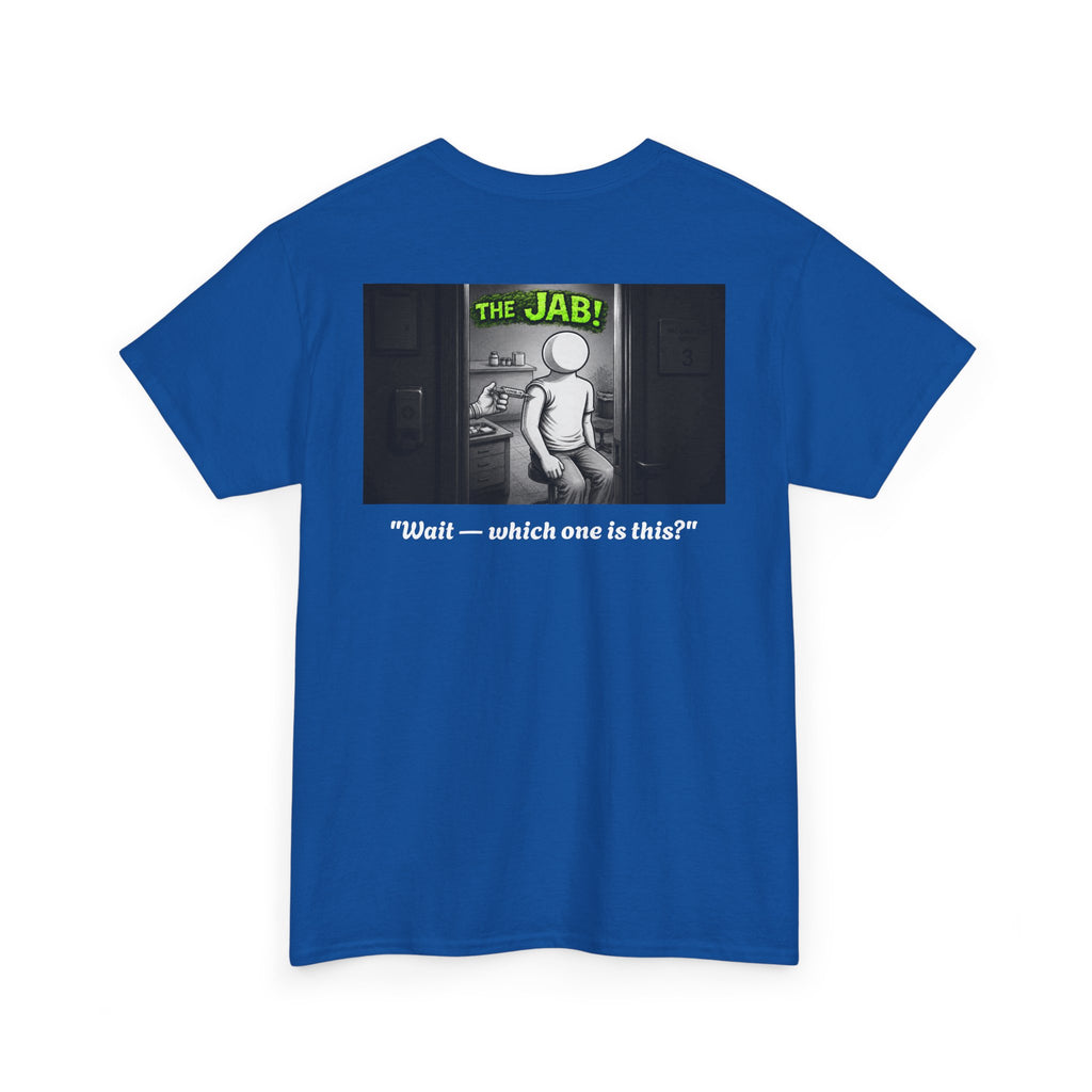 I Survived 2020 — S1:E3 "The Jab!" | Pandemic Edition Unisex Heavy Cotton Tee
