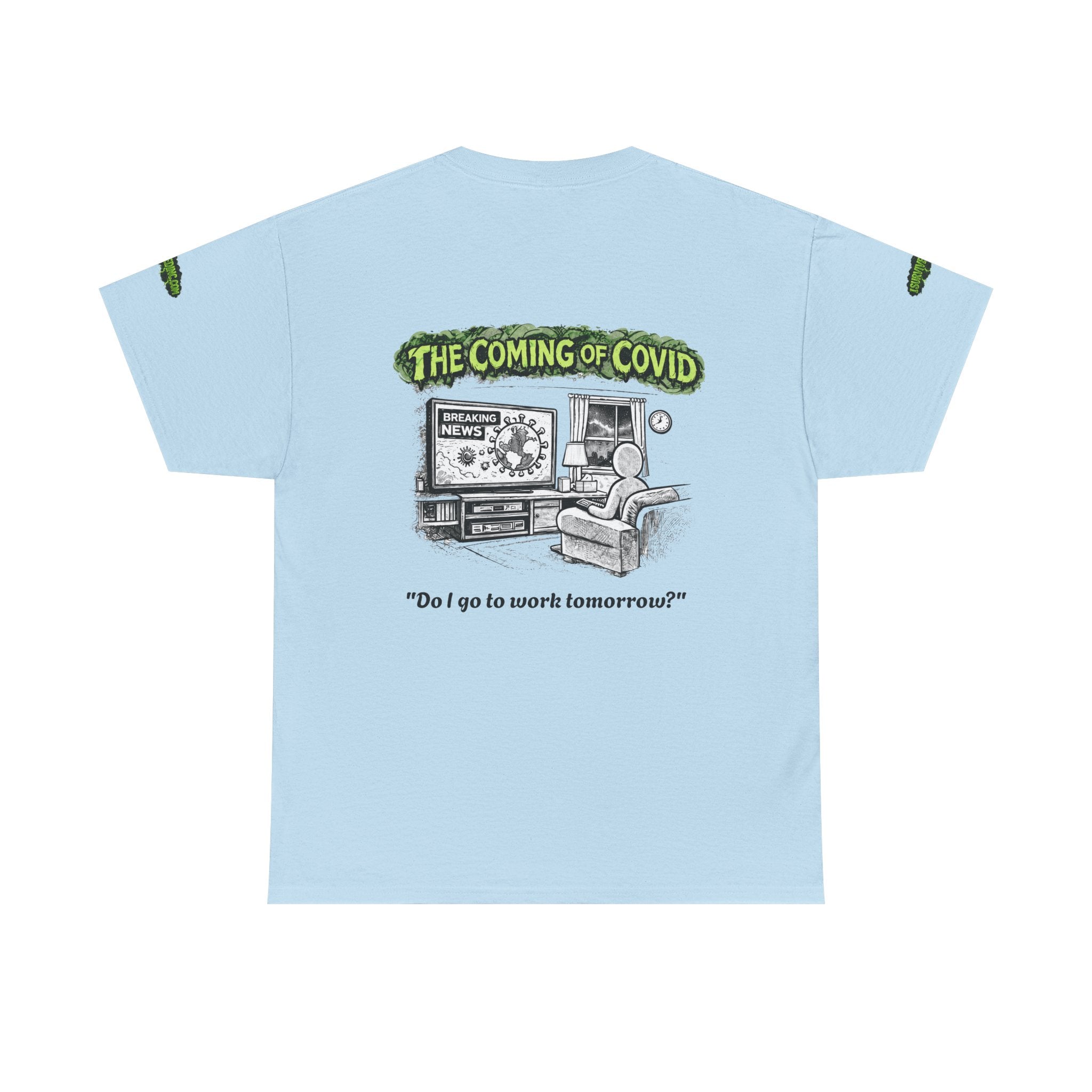 I Survived 2020 — Director's Cut S1:E2 "The Coming of COVID" | Pandemic Edition Unisex Heavy Cotton Tee (SPECIAL EDITION)